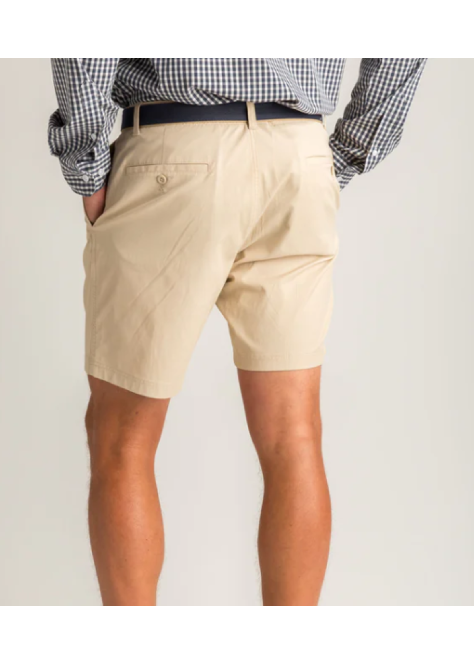 Duck Head Harbor Performance Shorts Stone