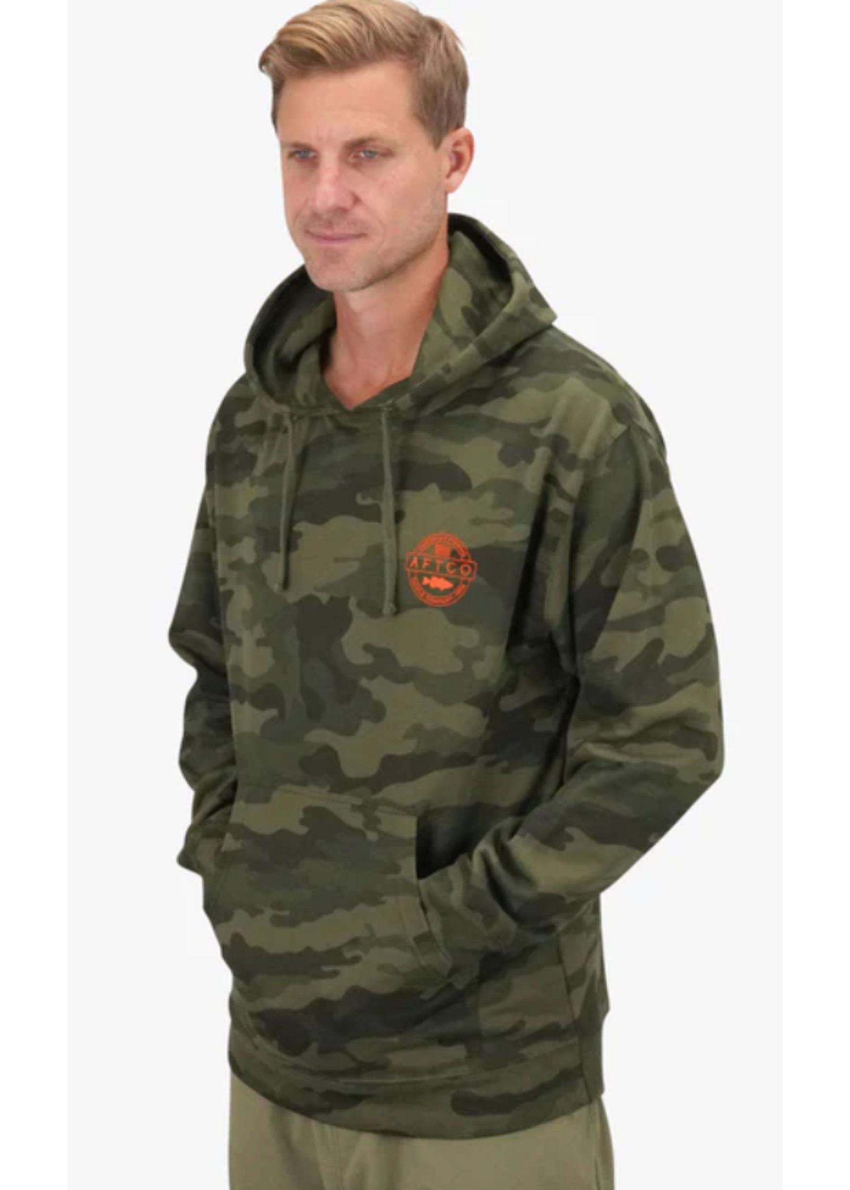 AFTCO Bass Patch Pullover Hoodie
