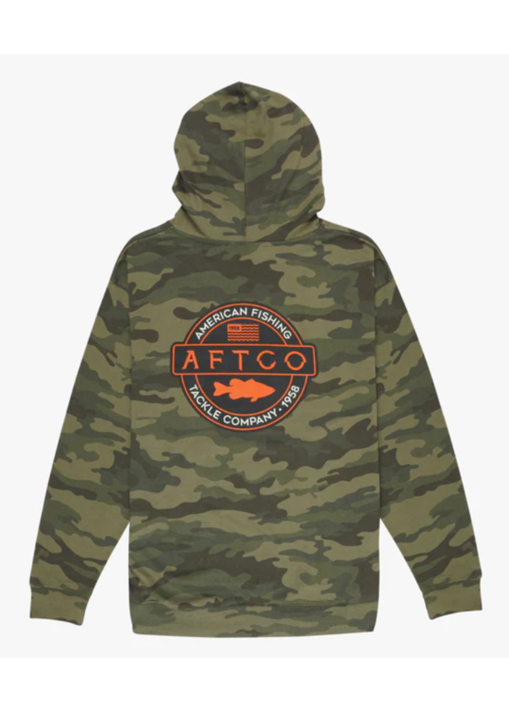 AFTCO Bass Patch Pullover Hoodie