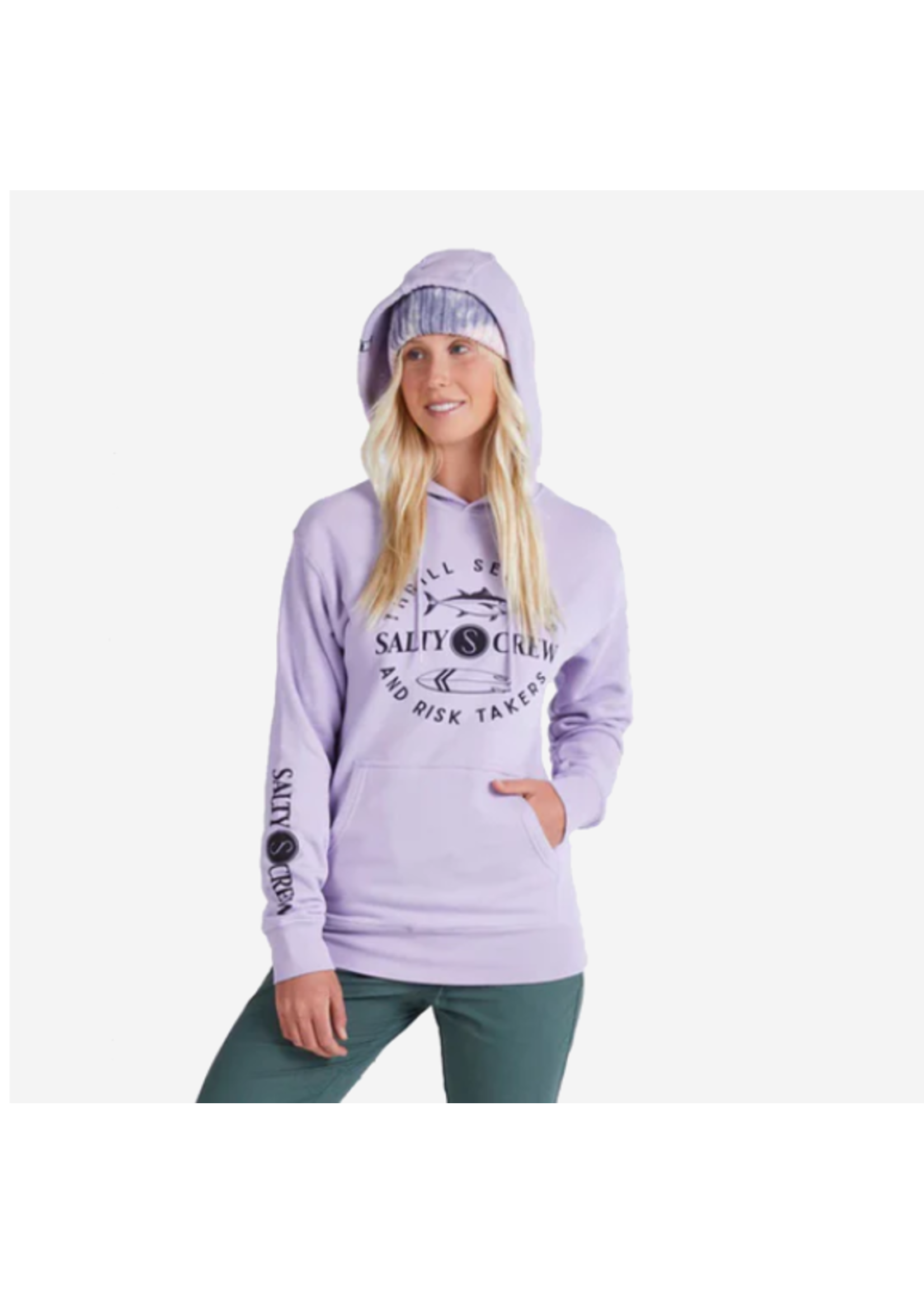 Salty Crew Flip Flop Boyfriend Hoodie