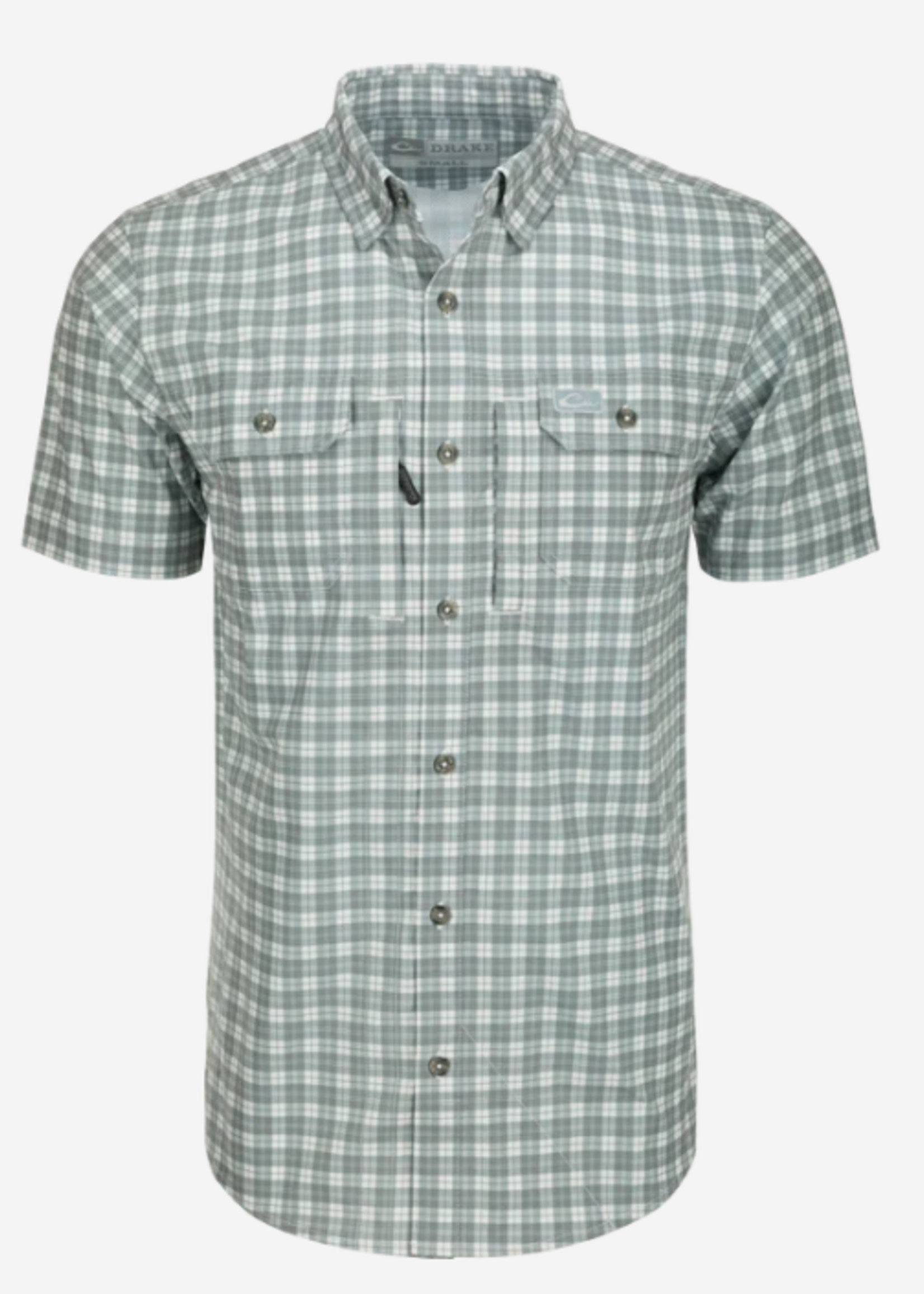 Drake Hunter Creek Check Plaid S/S Shirt