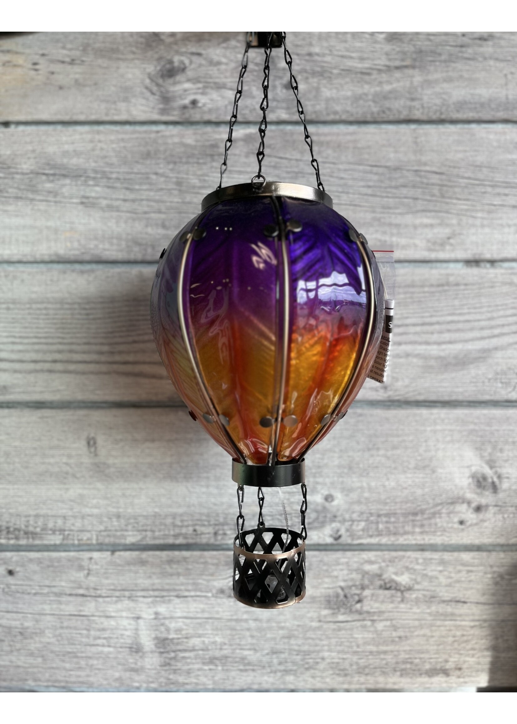 Regal Art and Gift Solar Hot Air Balloon Lantern