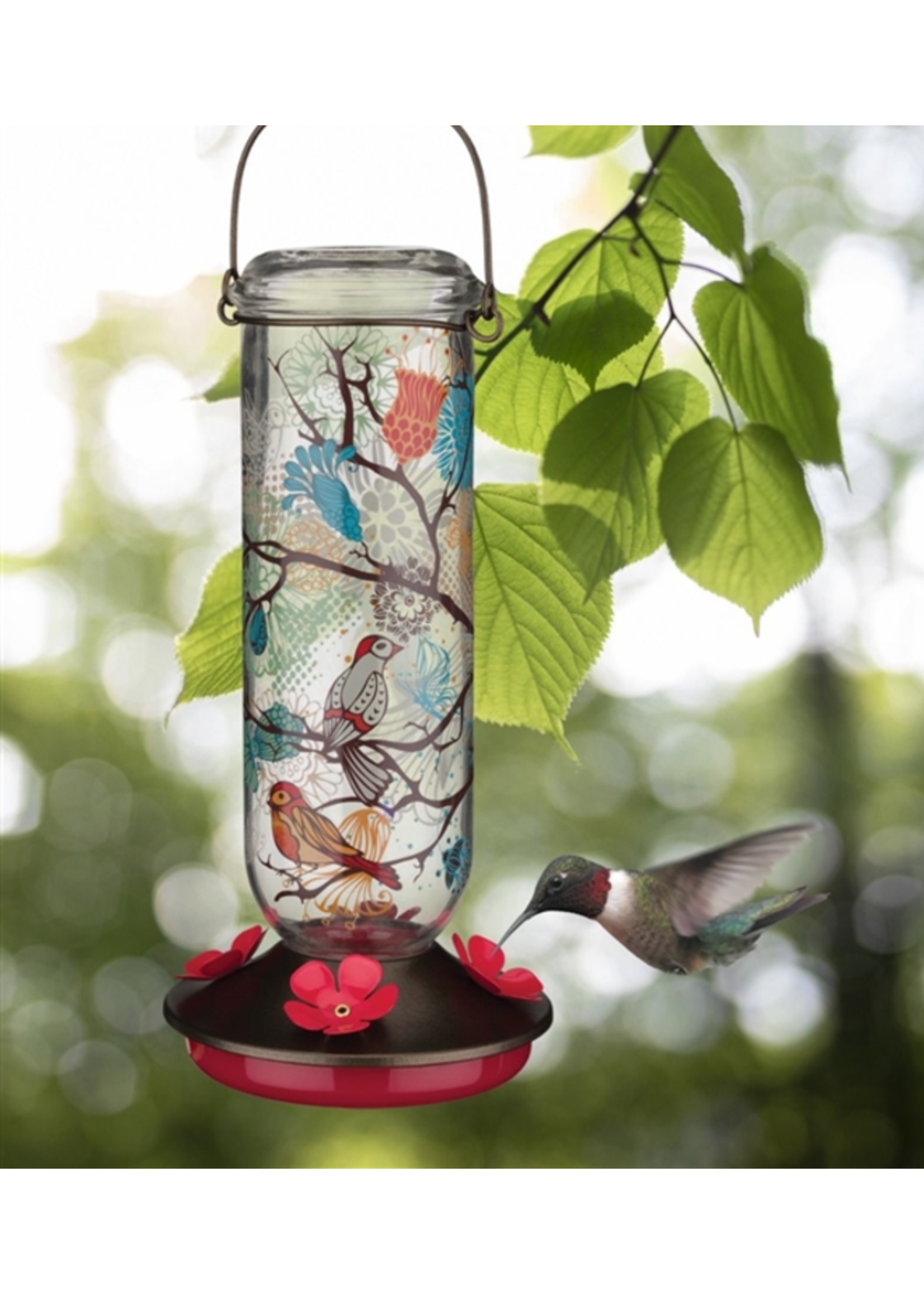Regal Art and Gift Scarlet Hummingbird Feeder - Hummingbird
