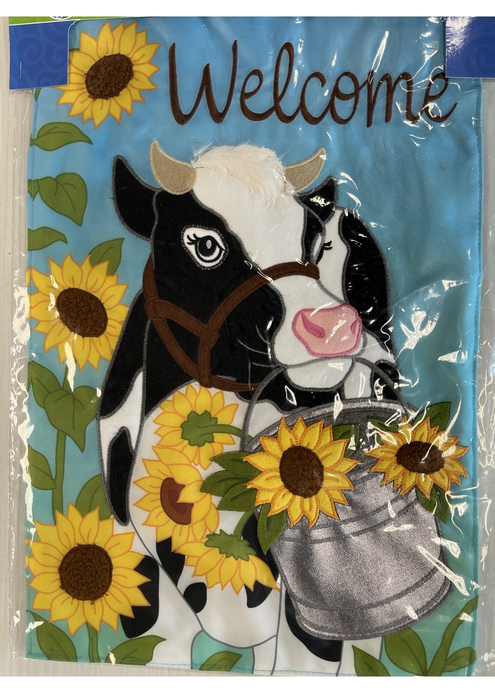 Applique - Sunflower Cow