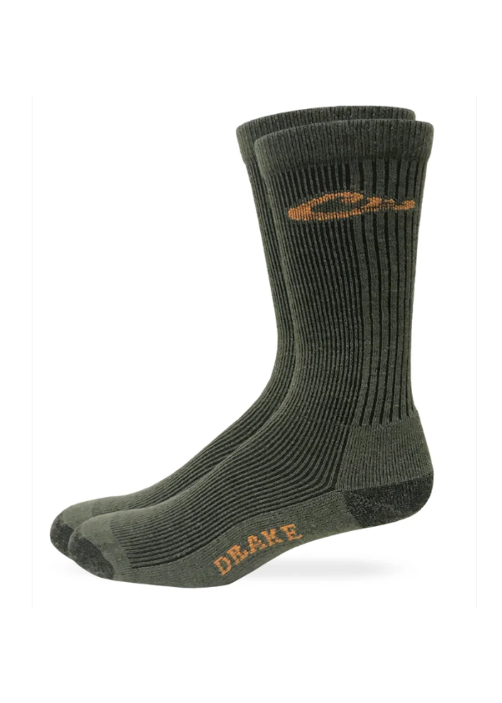 Drake Drake Seamless Toe Merino Wool Blend Crew Socks