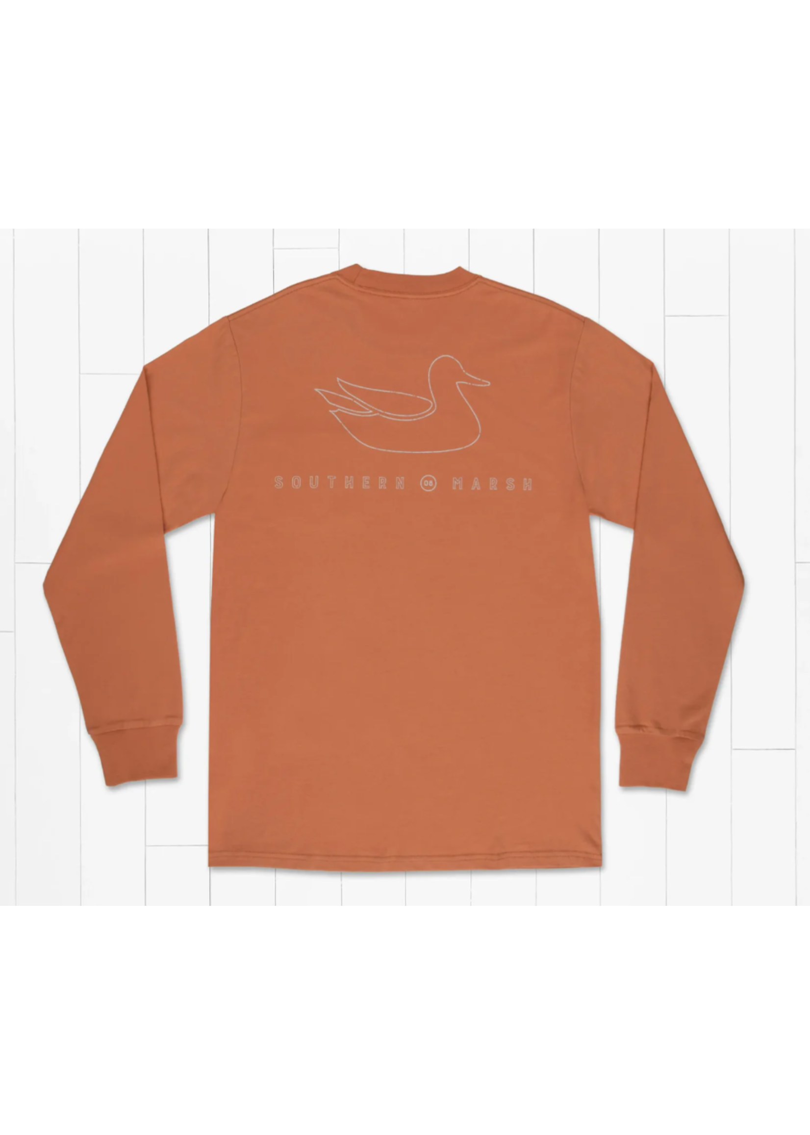 Southern Marsh L/S Original Outline Tee