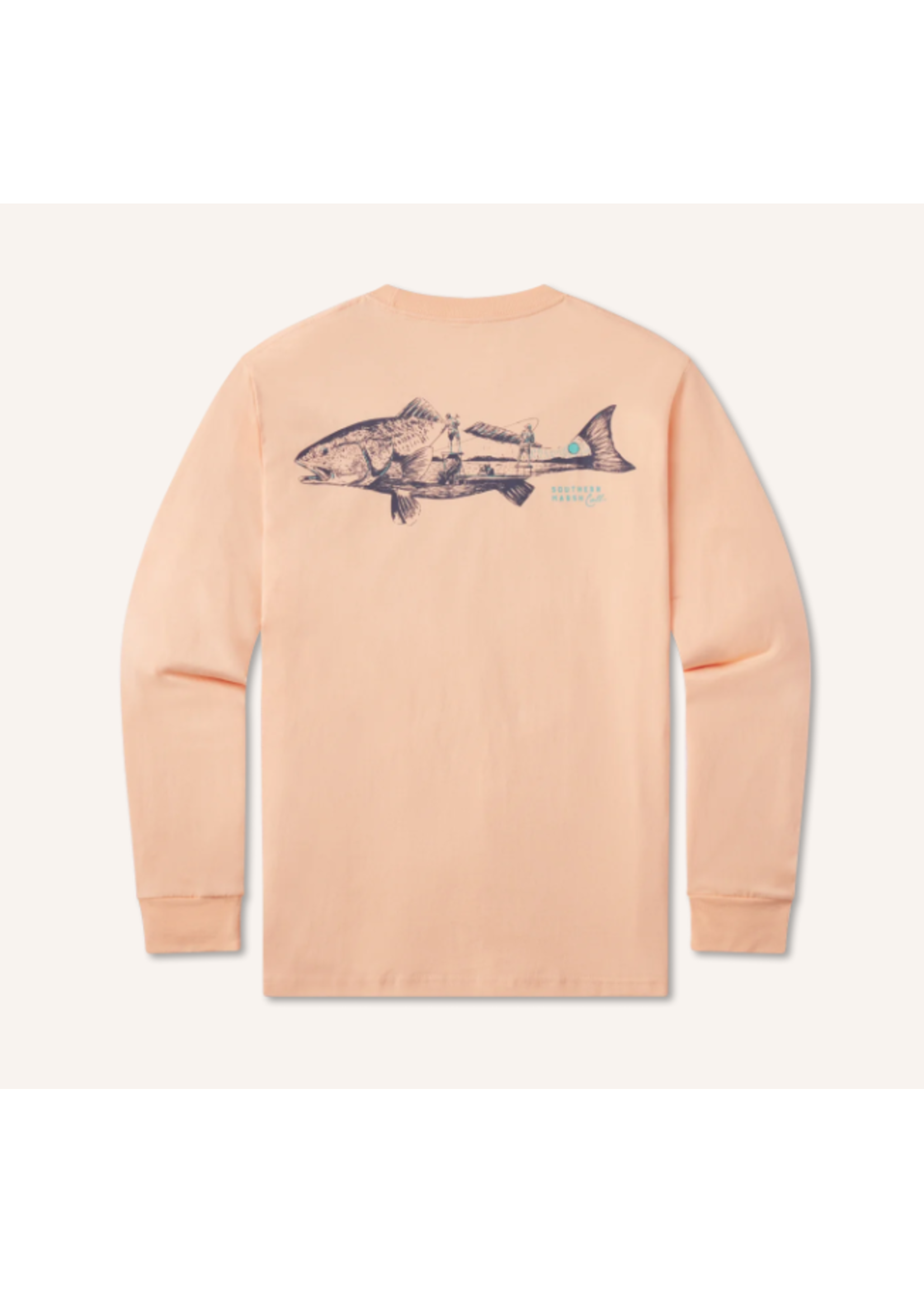 Southern Marsh L/S Sunset Spots Tee