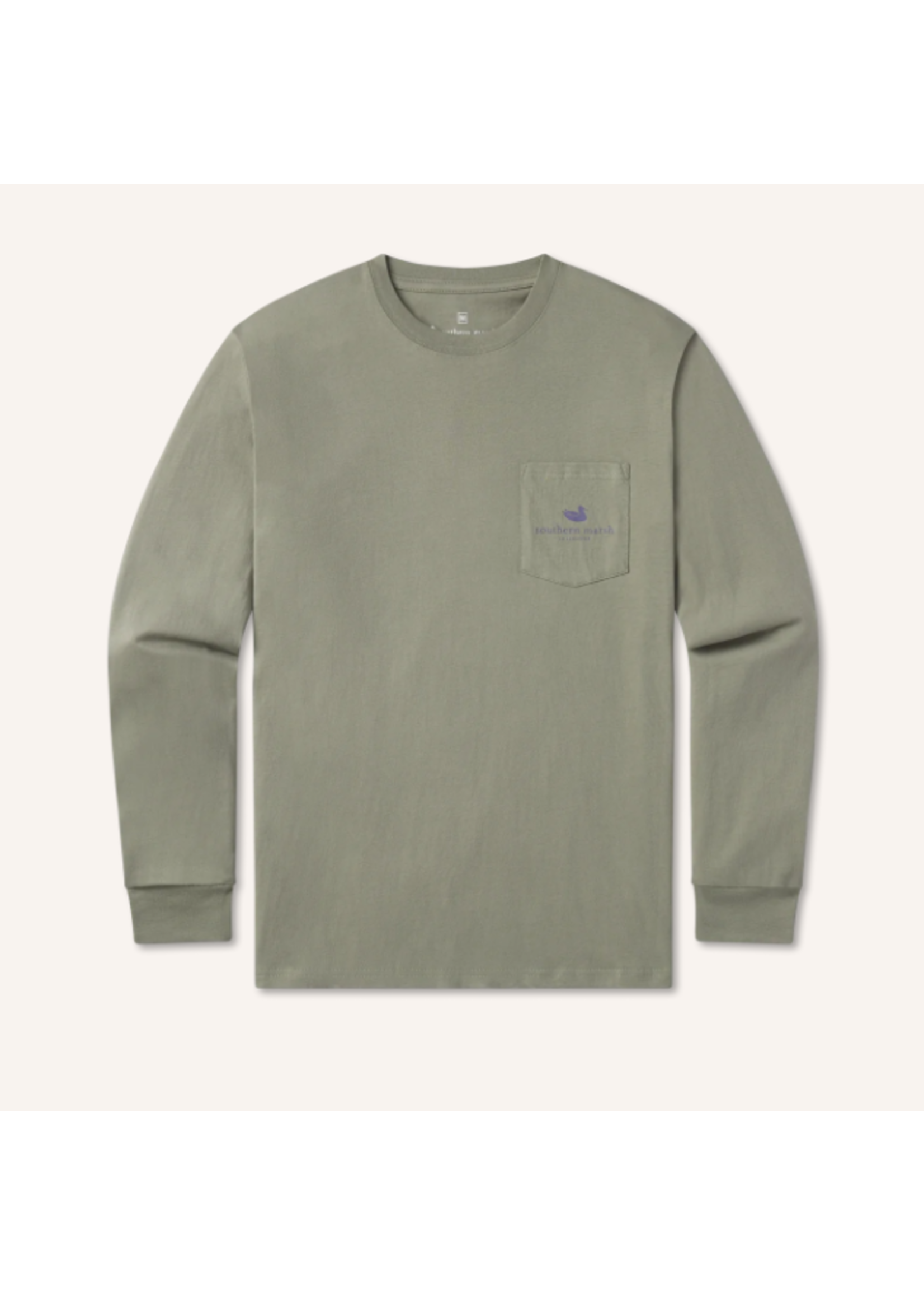 Southern Marsh L/S Sunset Spots Tee