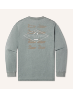 Southern Marsh L/S Seawash Tee - Decoy Stamp