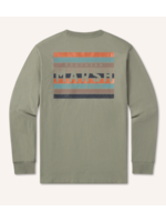 Southern Marsh L/S Branding - Color Bars Tee