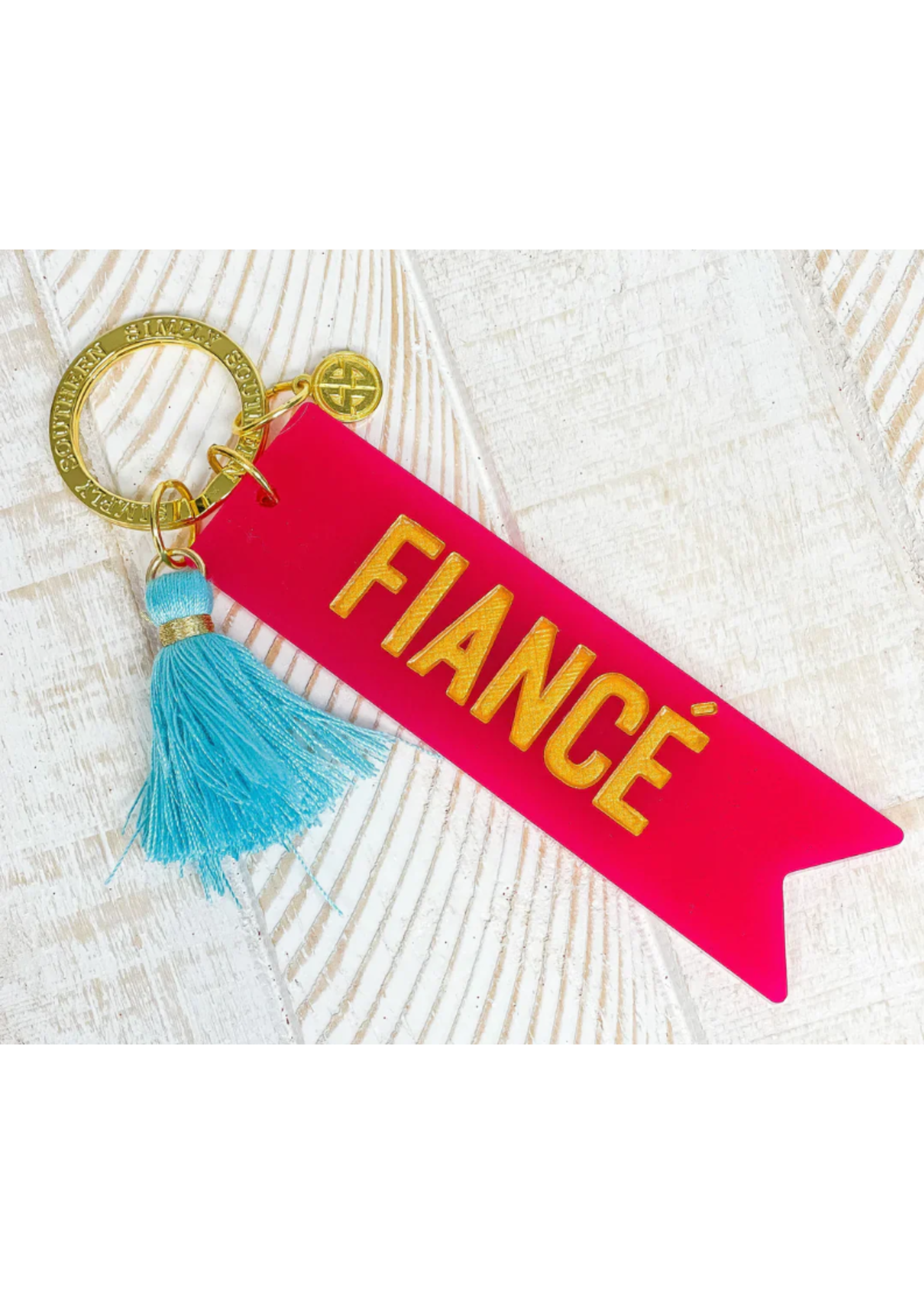 Simply Southern AcrylickeyChain