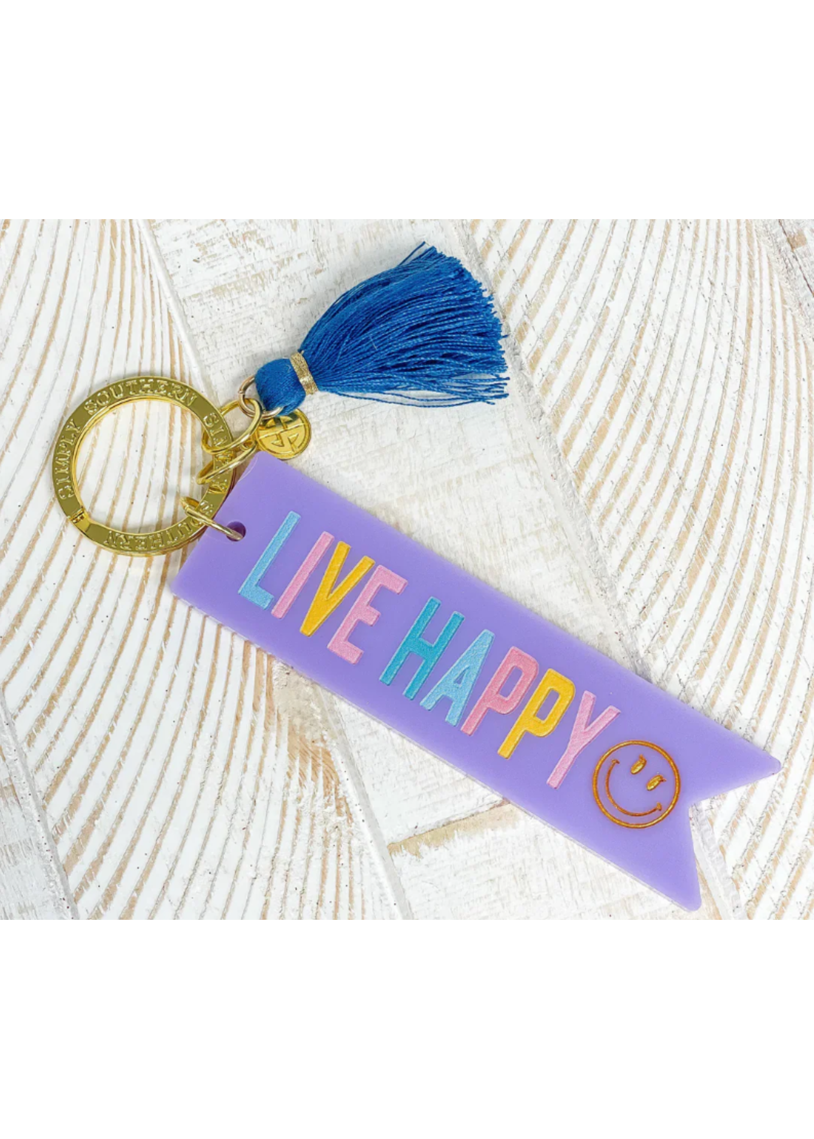 Simply Southern AcrylickeyChain