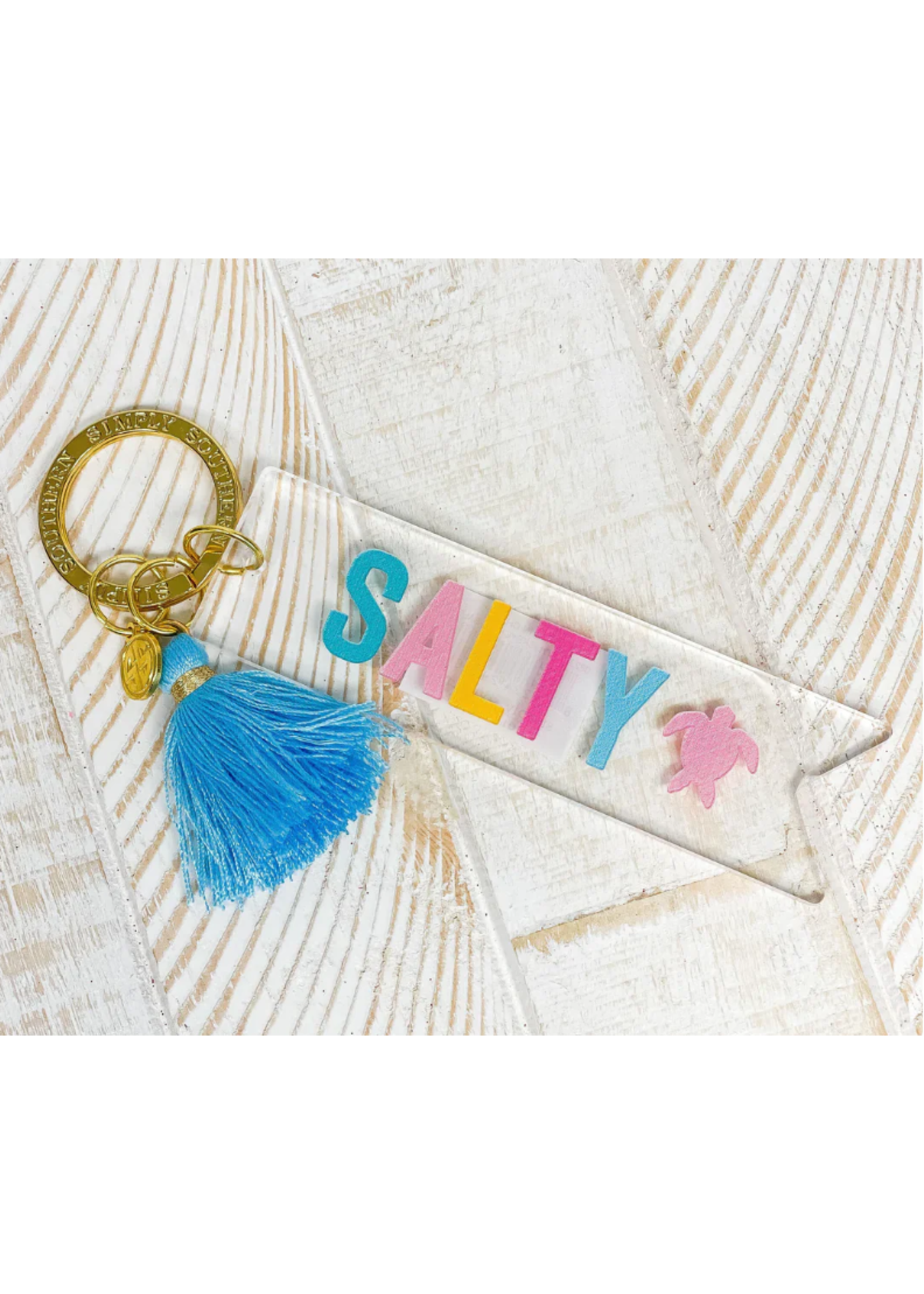 Simply Southern AcrylickeyChain
