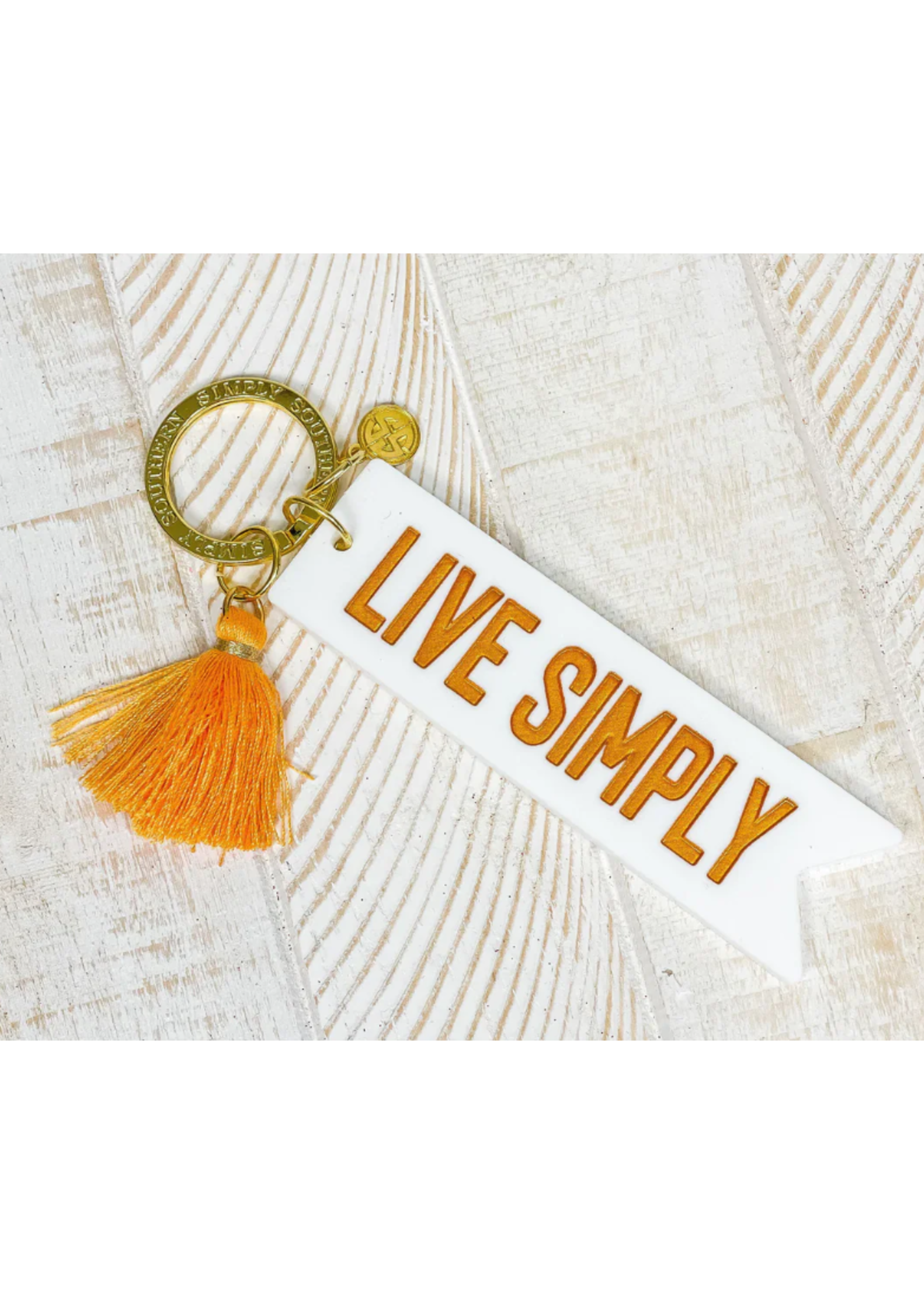 Simply Southern AcrylickeyChain