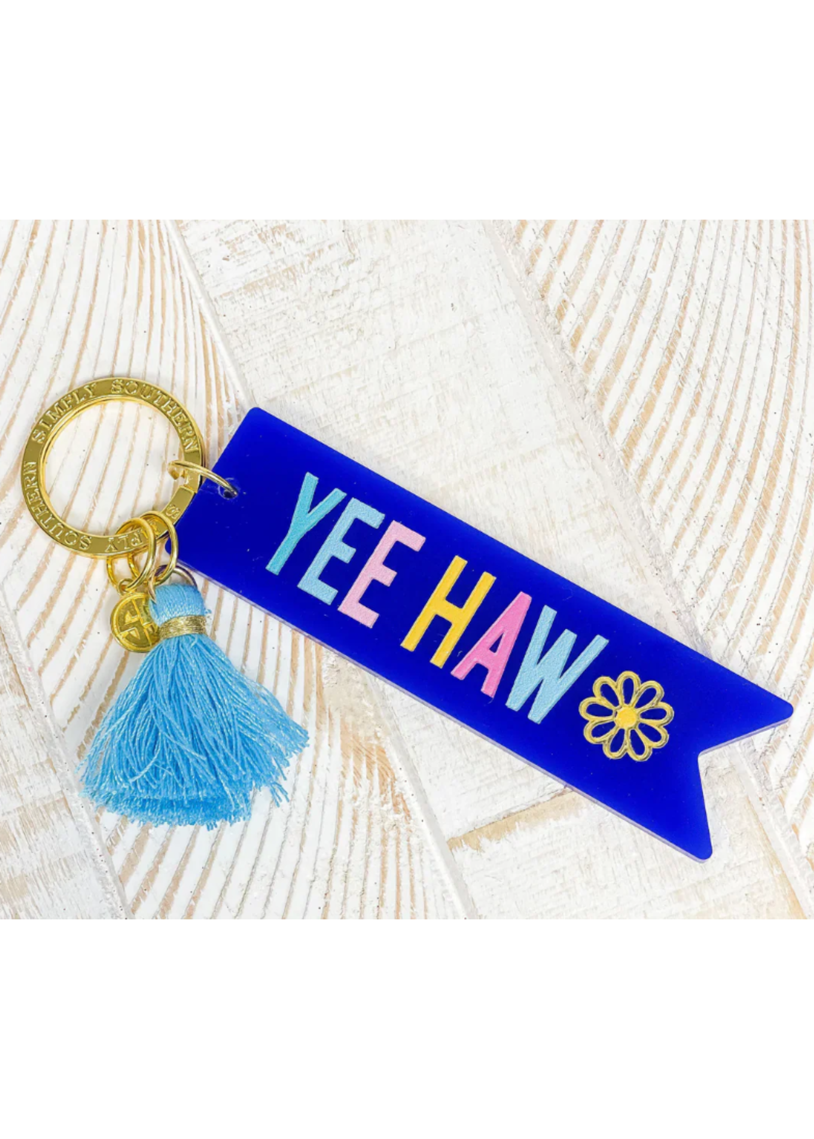 Simply Southern AcrylickeyChain