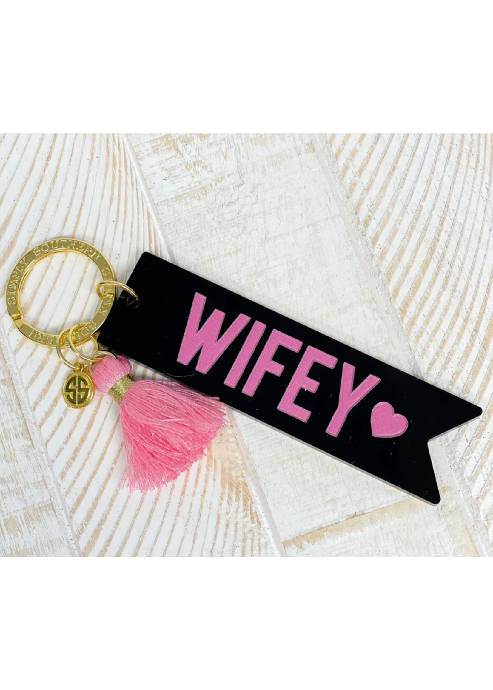 Simply Southern AcrylickeyChain