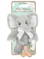 Bearington Collection Spoutsy Elephant Paci Holder