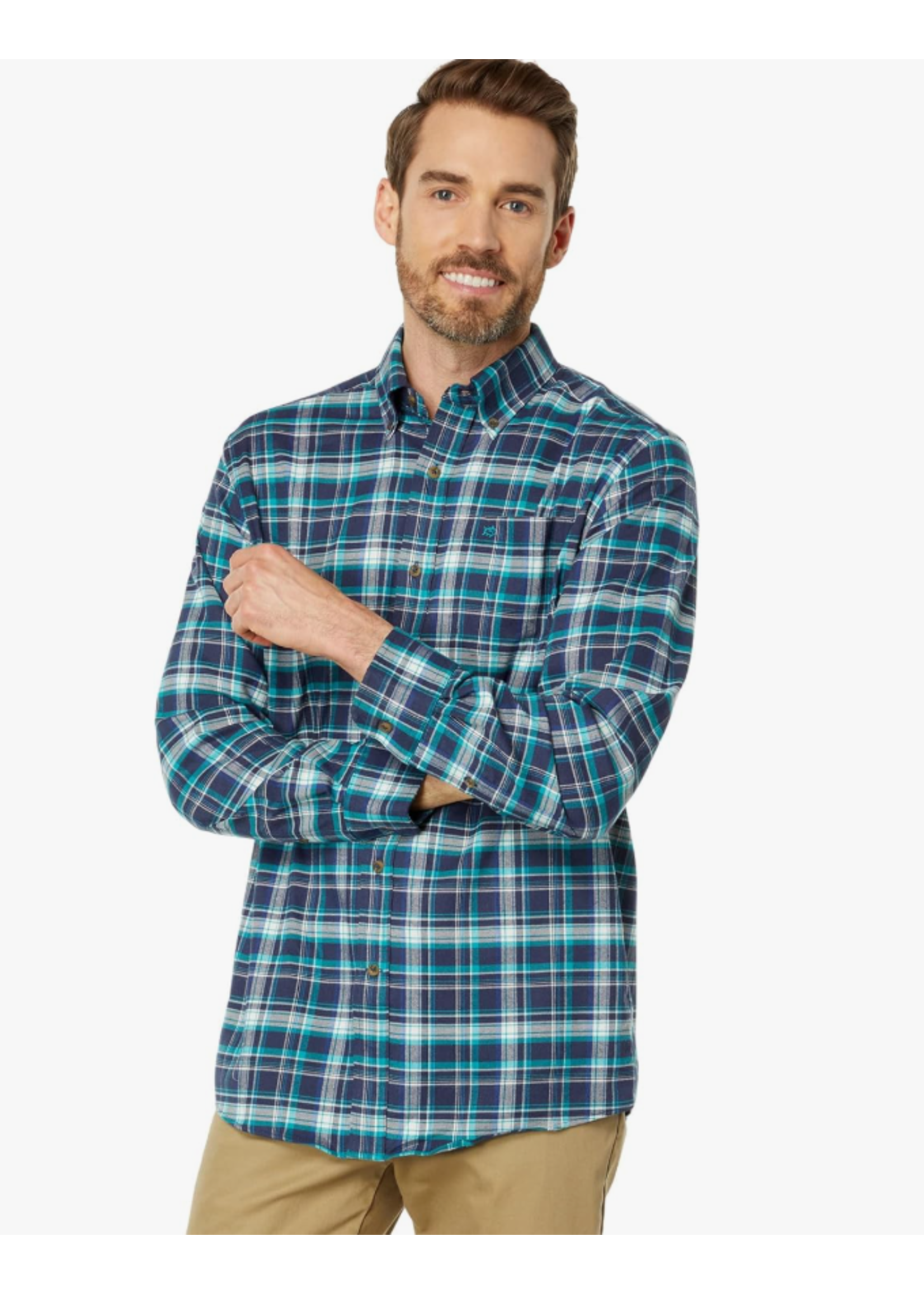 Southern Tide Flannel Tahoma Plaid Sportshirt