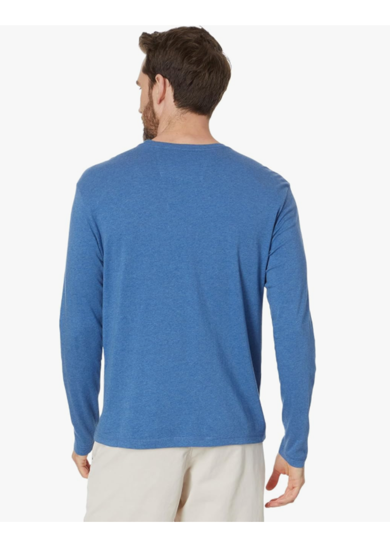 Johnnie-O Heathered Brennan Long Sleeve T-Shirt