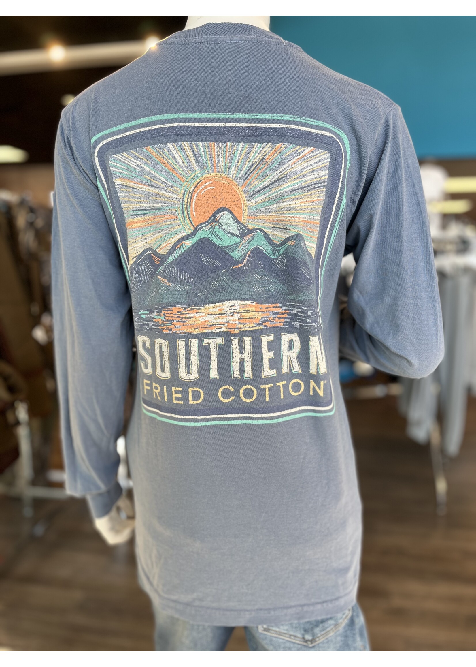 Southern Fried Cotton Rise & Shine L/S Tee