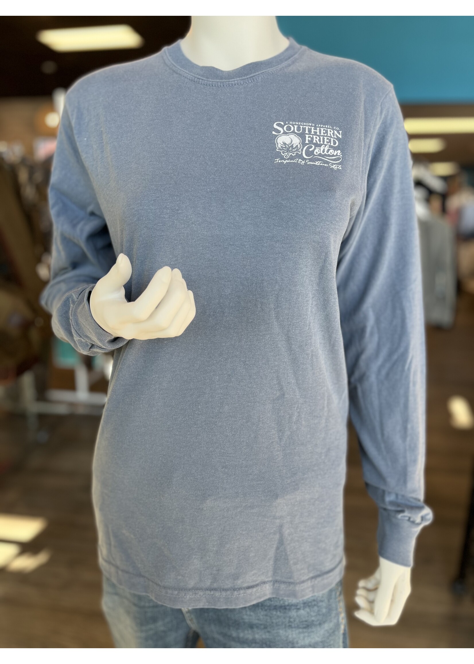 Southern Fried Cotton Rise & Shine L/S Tee