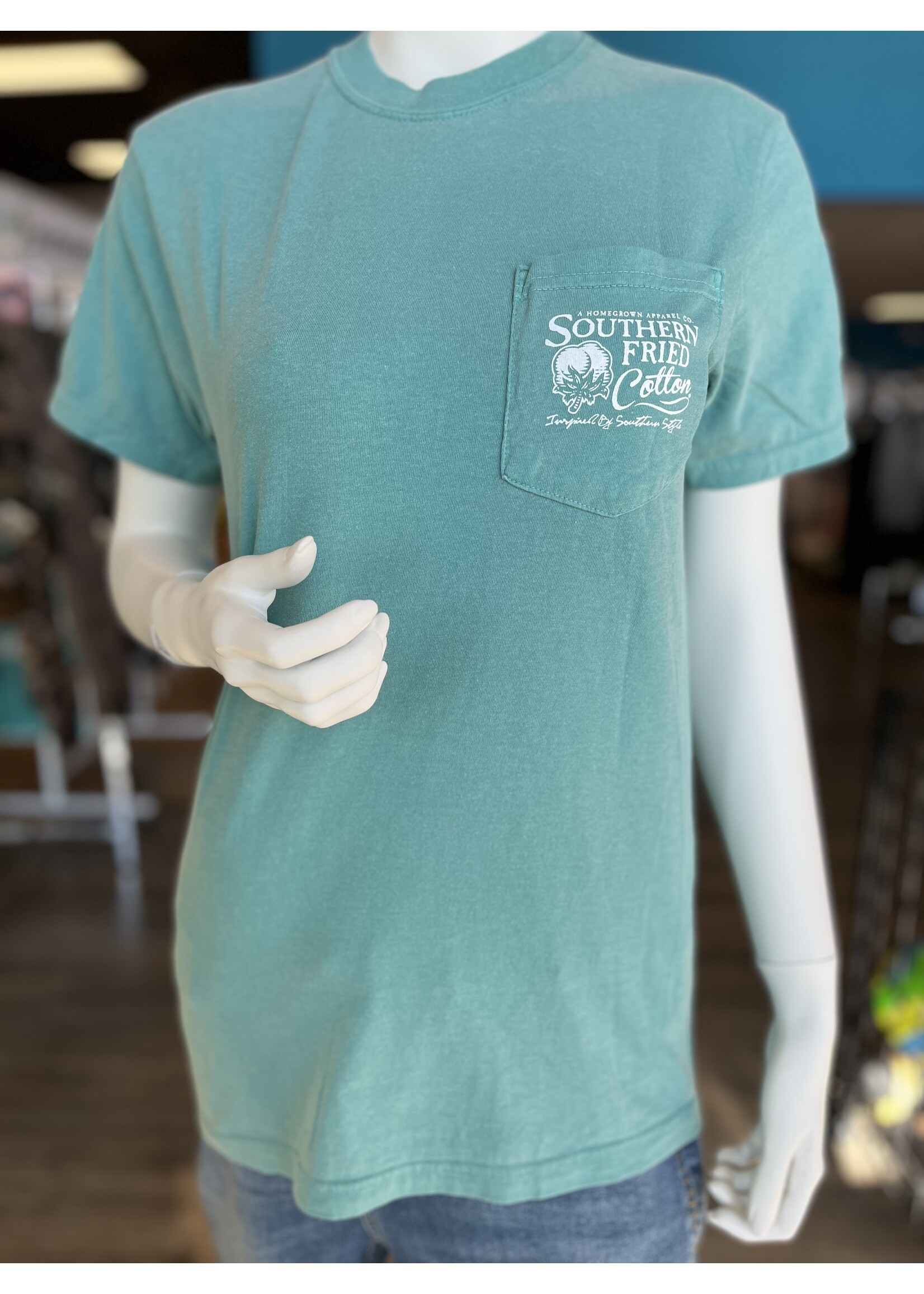 Southern Fried Cotton Little White Church s/s Tee