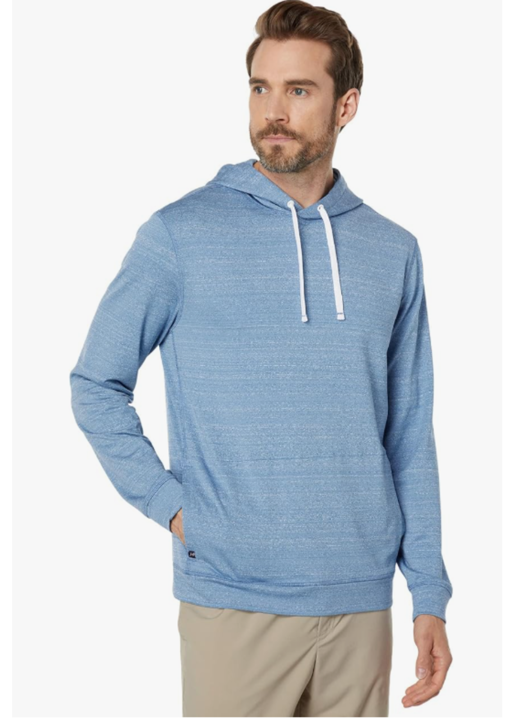 Johnnie-O Aldean Heathered Pullover Hoodie