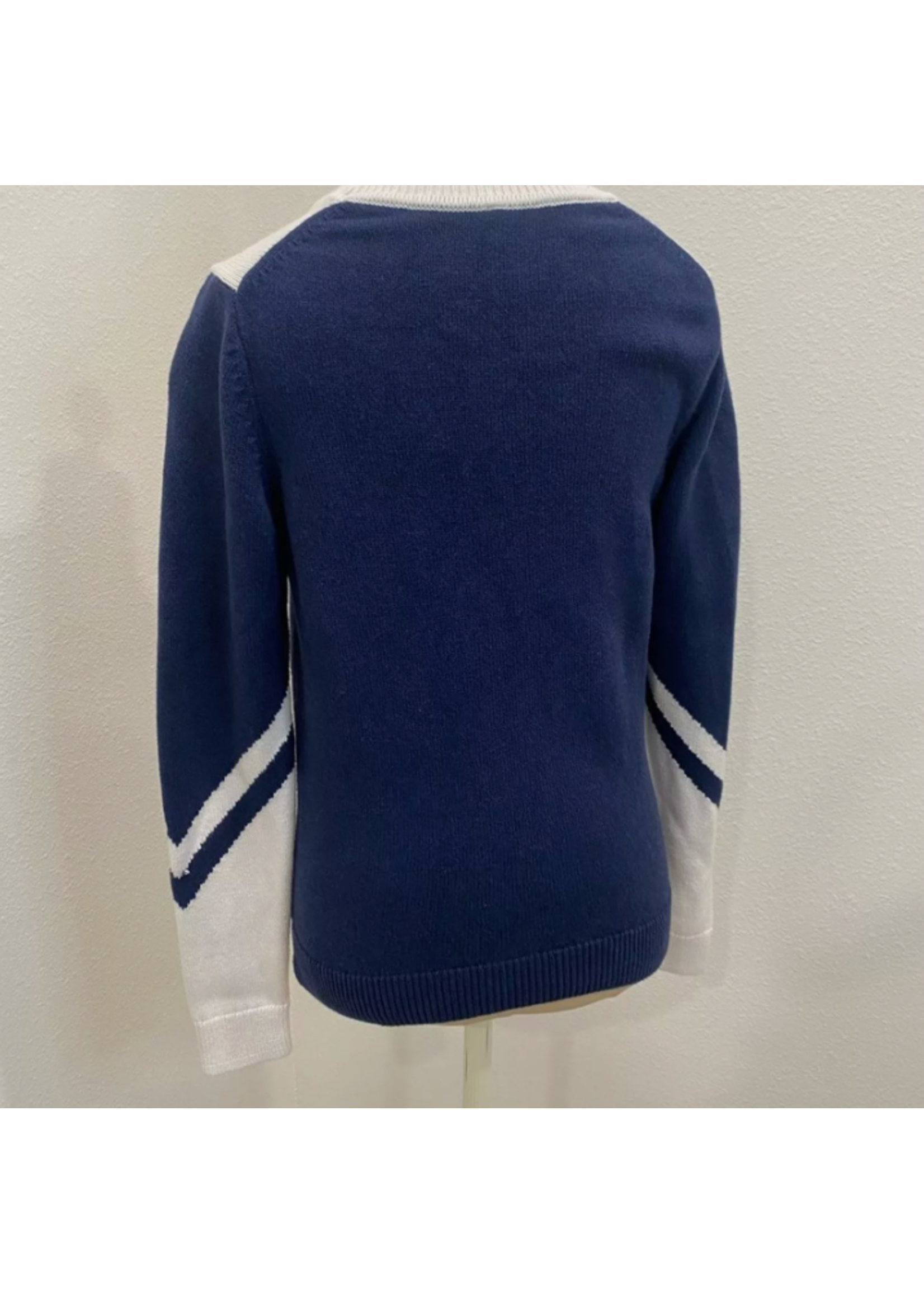 Southern Tide L/S McKenna Chevron Sweater