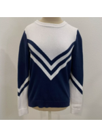 Southern Tide L/S McKenna Chevron Sweater