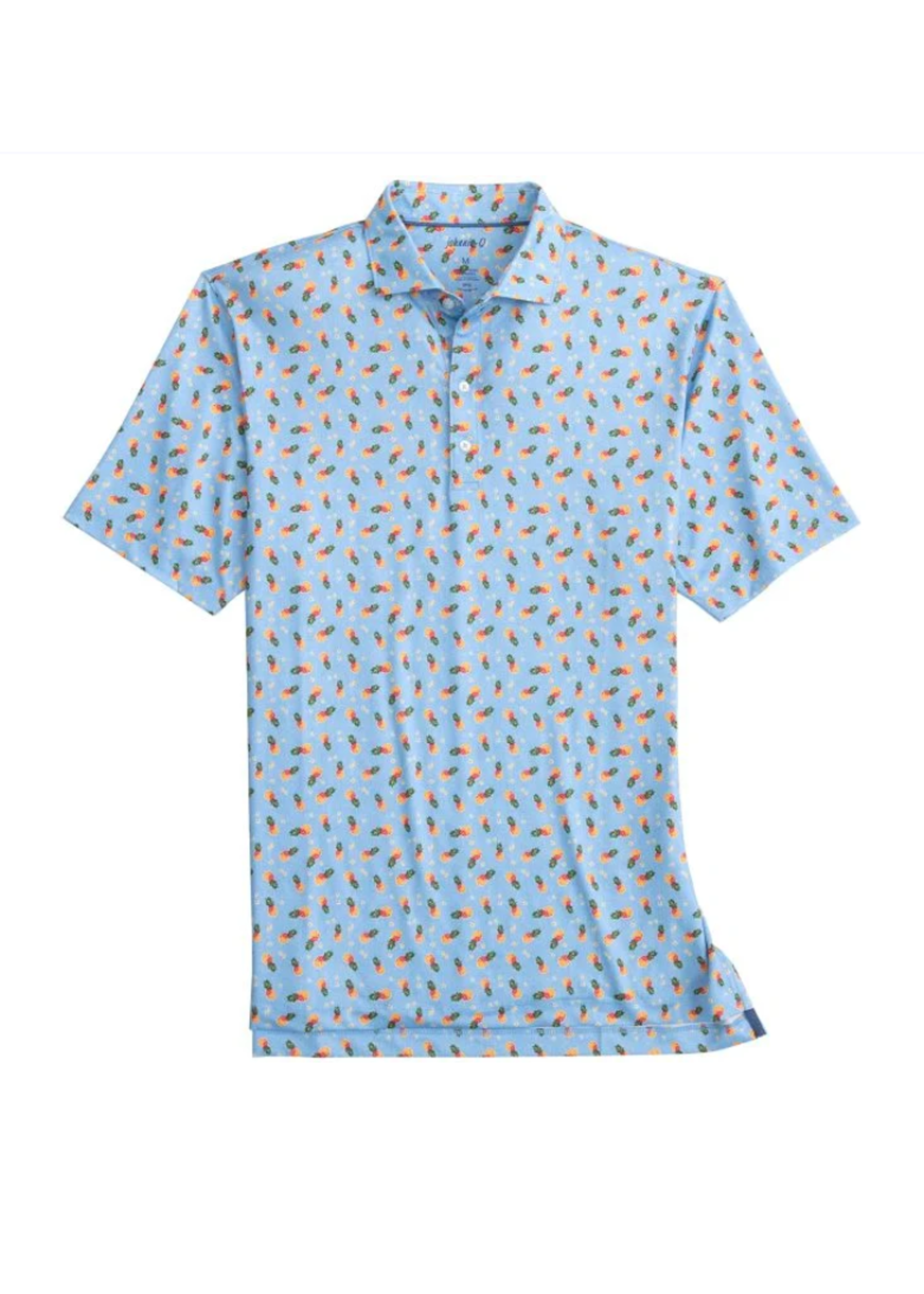 Johnnie-O Pineapple Crush Print Polo
