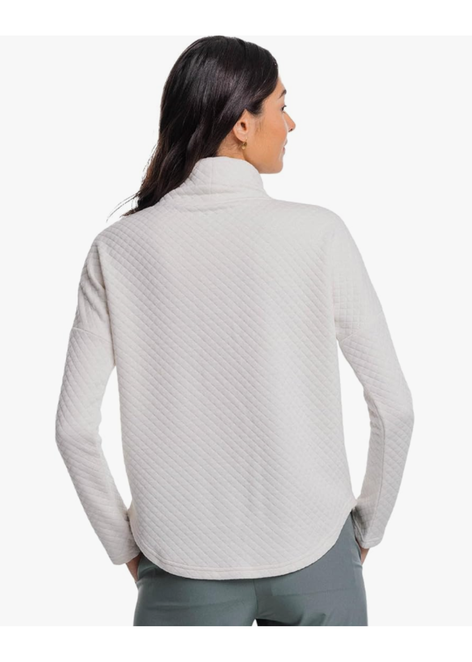 Southern Tide Mellie Mock Neck Sweatshirt