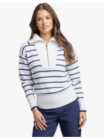 Southern Tide Maizy Quarter Zip Sweater