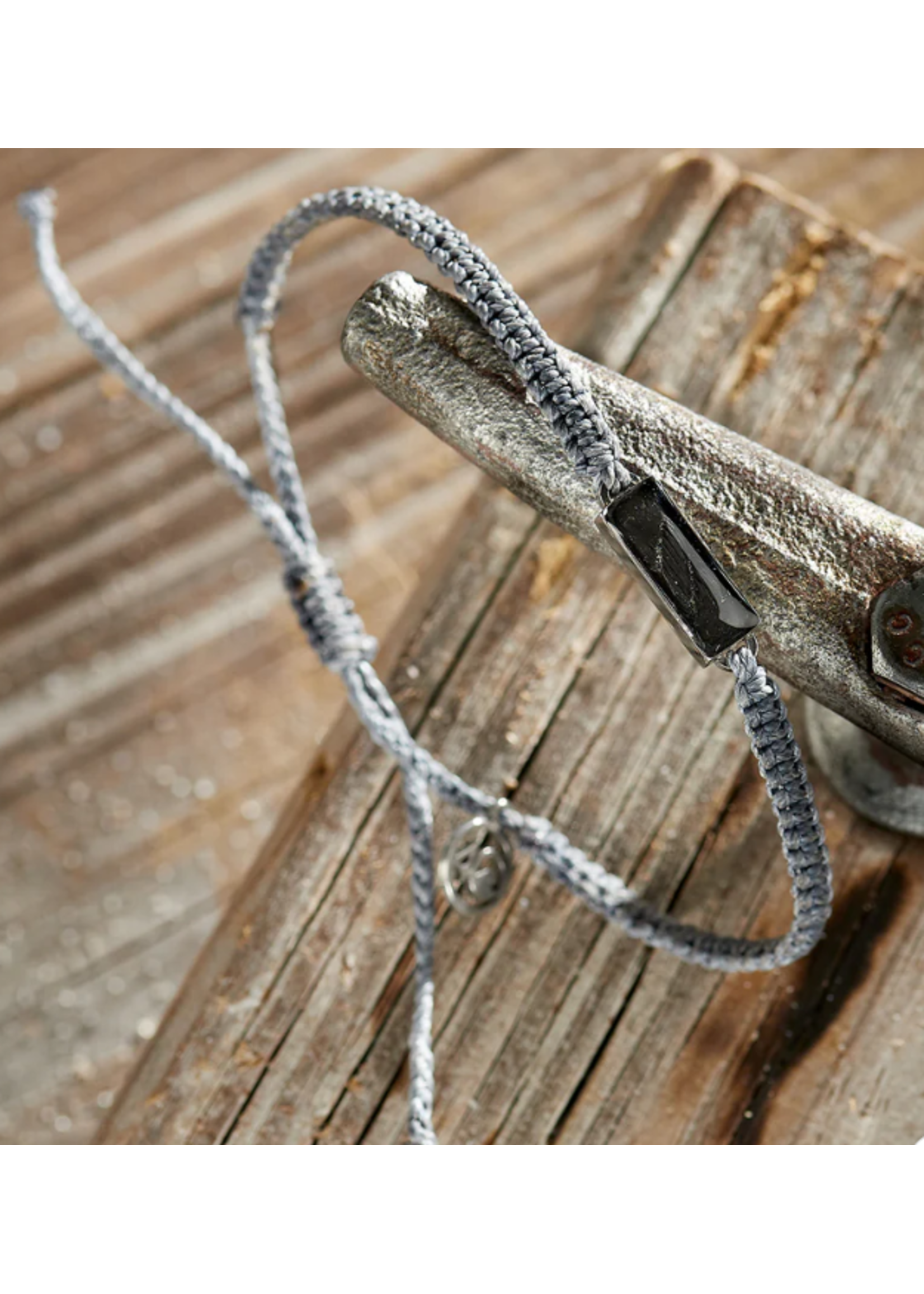 4Ocean Ghost Net Bracelet - Charcoal
