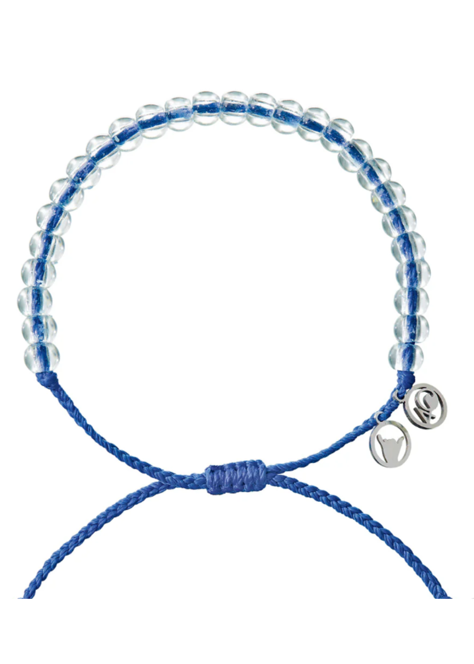 4Ocean Signature Beaded Bracelet - Blue
