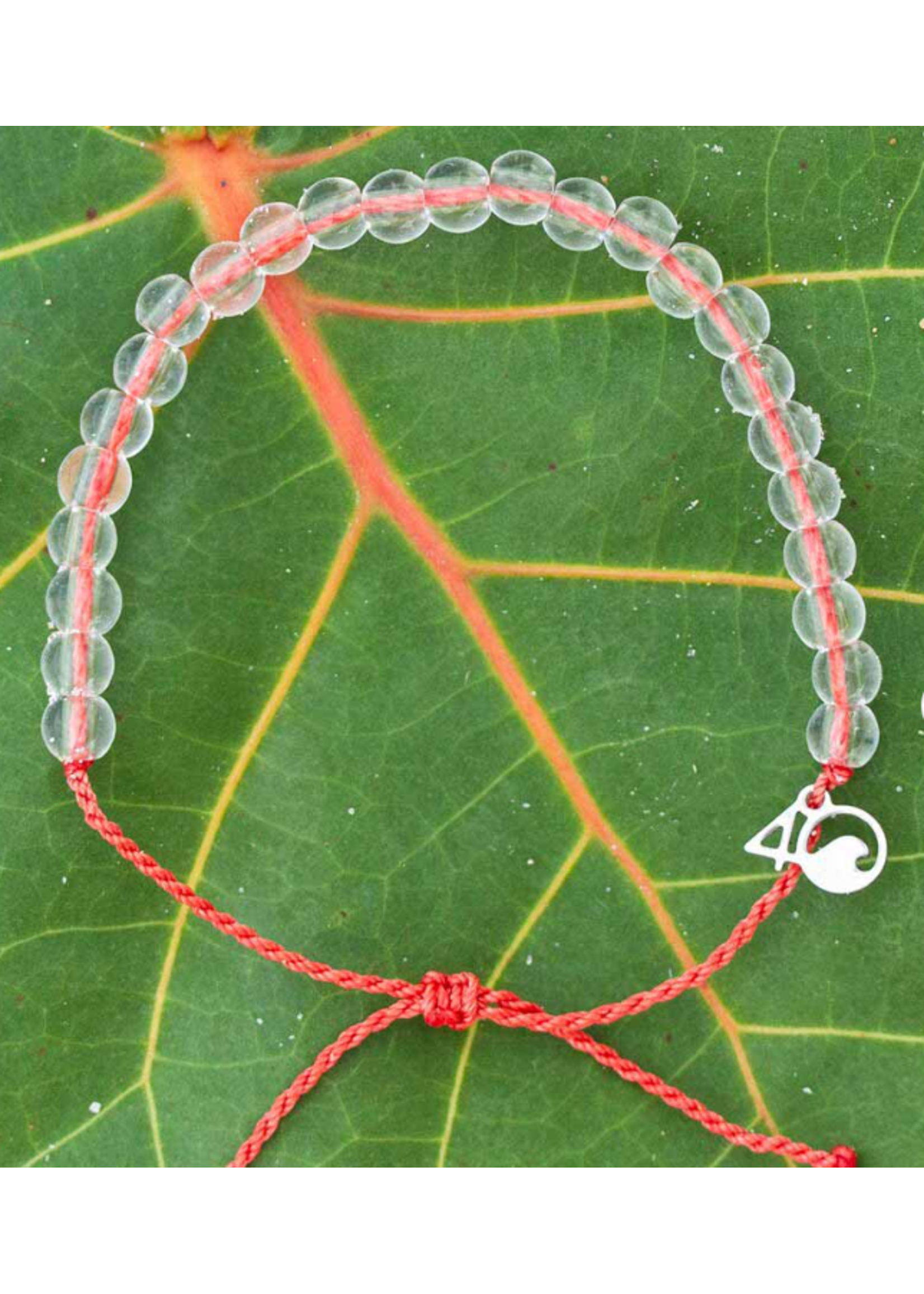4Ocean Coral Reef Beaded Bracelet - Coral