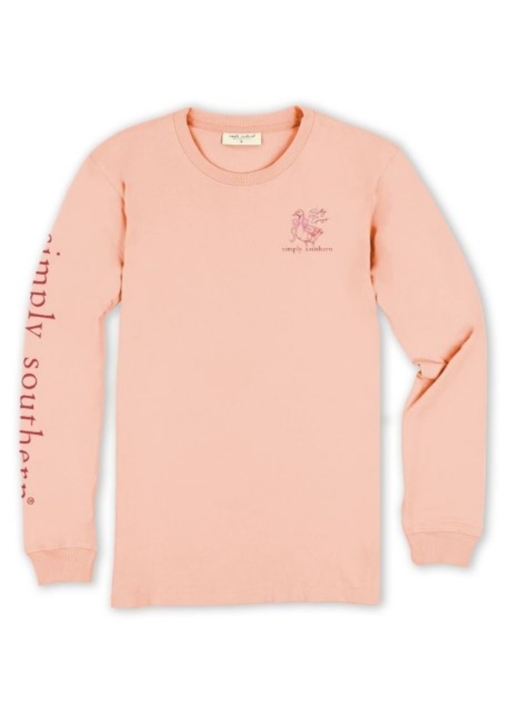 Simply Southern Cowgirl Silly Goose L/S Tee