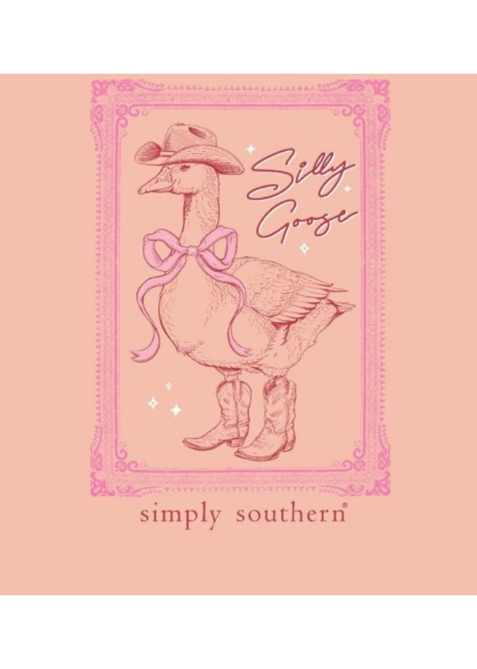 Simply Southern Cowgirl Silly Goose L/S Tee