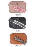 Simply Southern Leather Cross Body Bag - Black