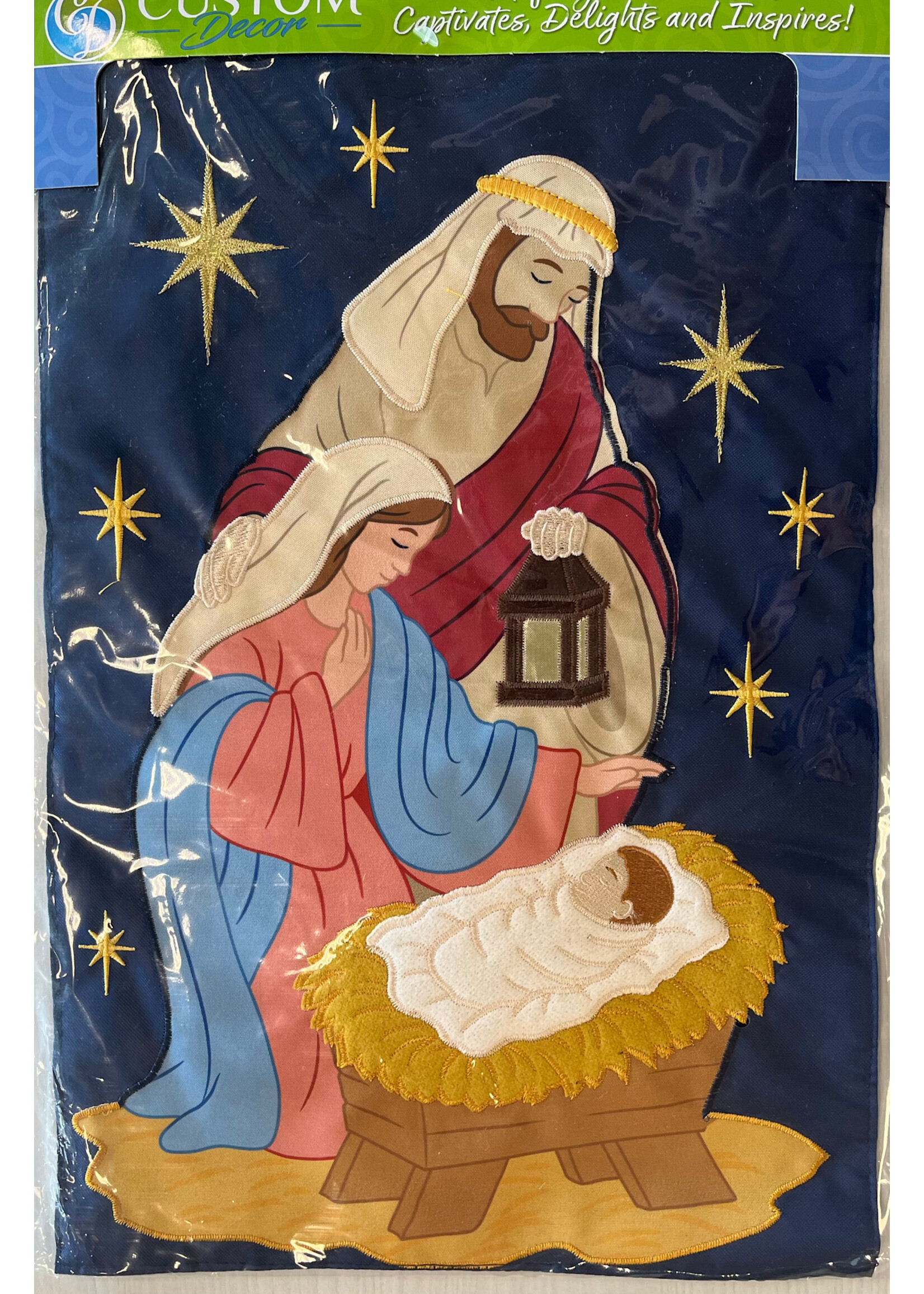 Applique - Mary, Joseph, & Baby