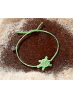 4Ocean Sea Turtle Bracelet - Lime Green