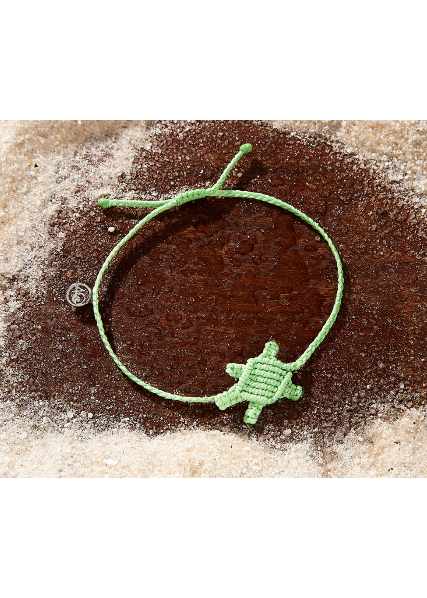 4Ocean Sea Turtle Bracelet - Lime Green