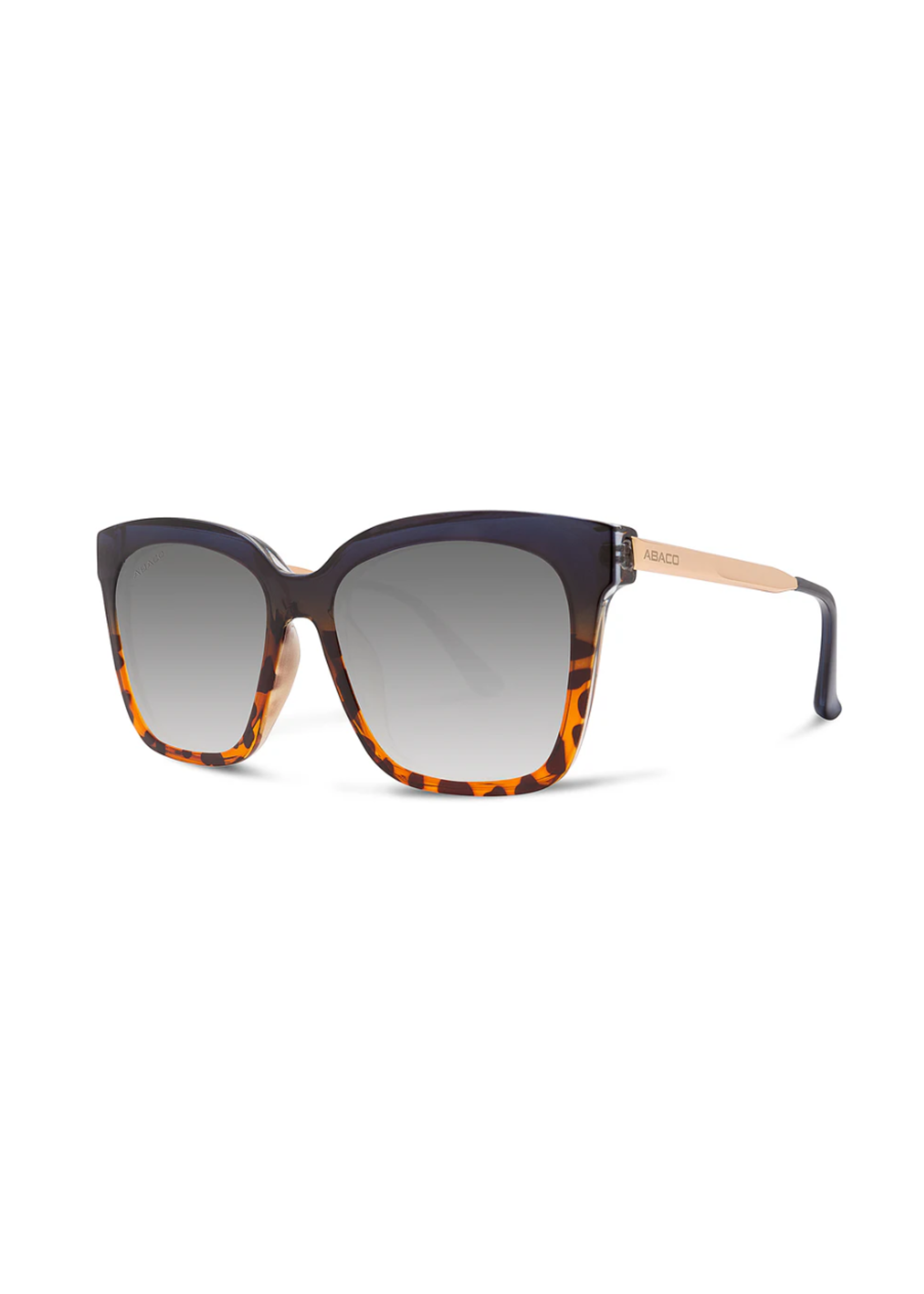 Zoe-Navy Tortoise Fade/Grey Gradient