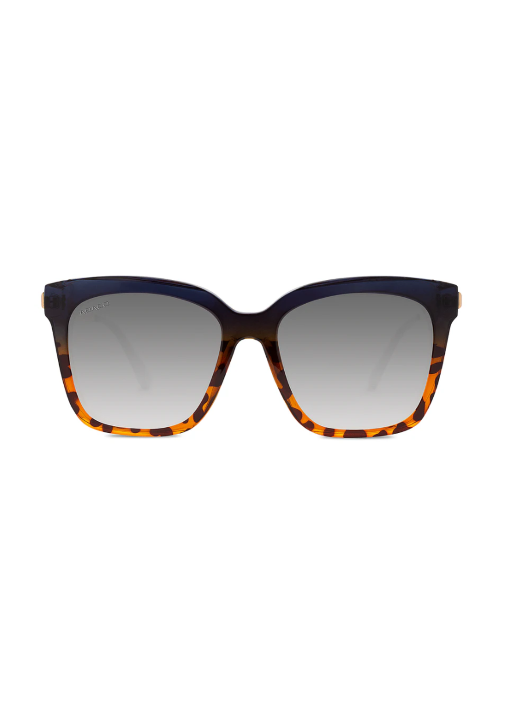 Zoe-Navy Tortoise Fade/Grey Gradient