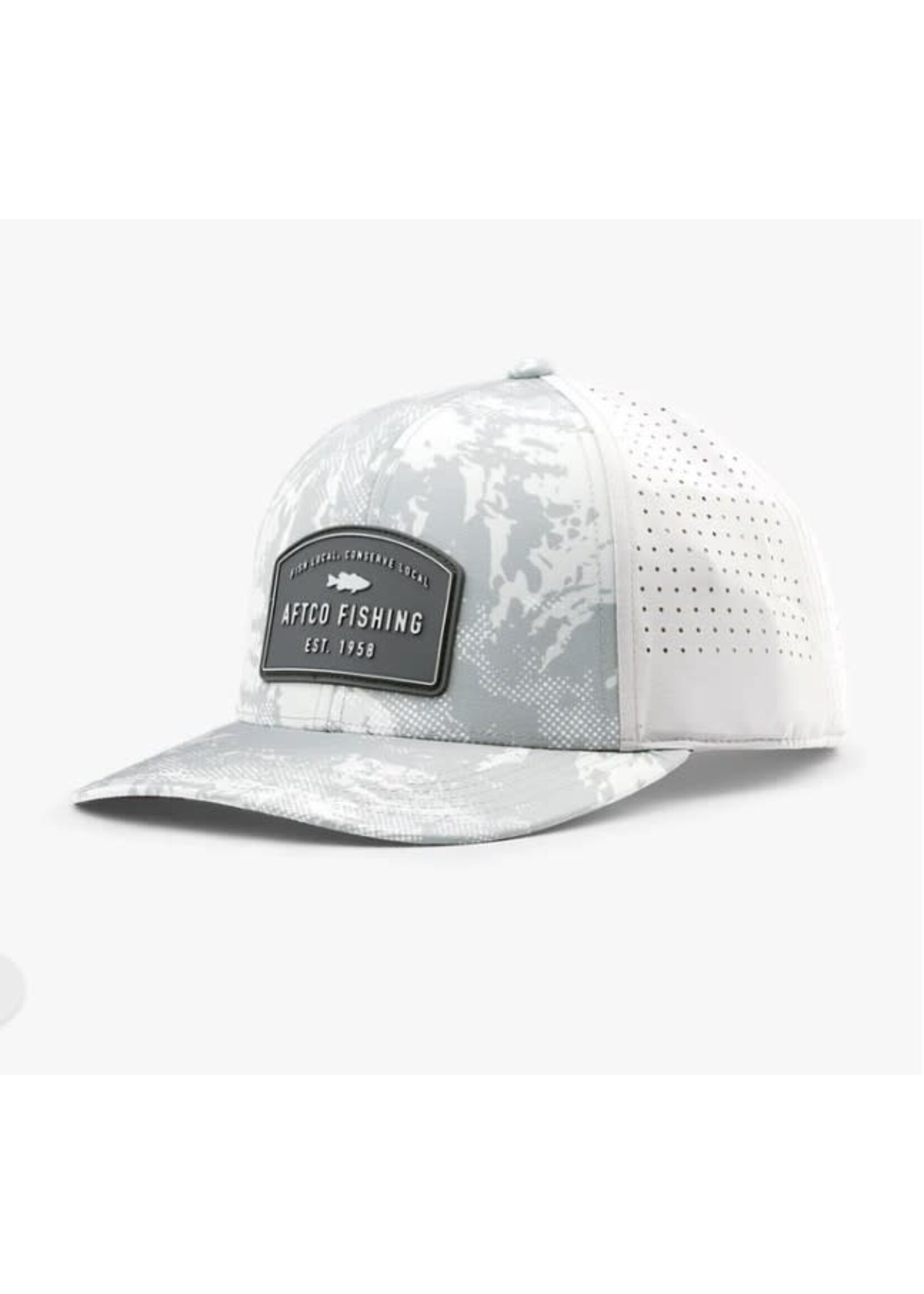 AFTCO Deuce Hat - Silver Storm Camo