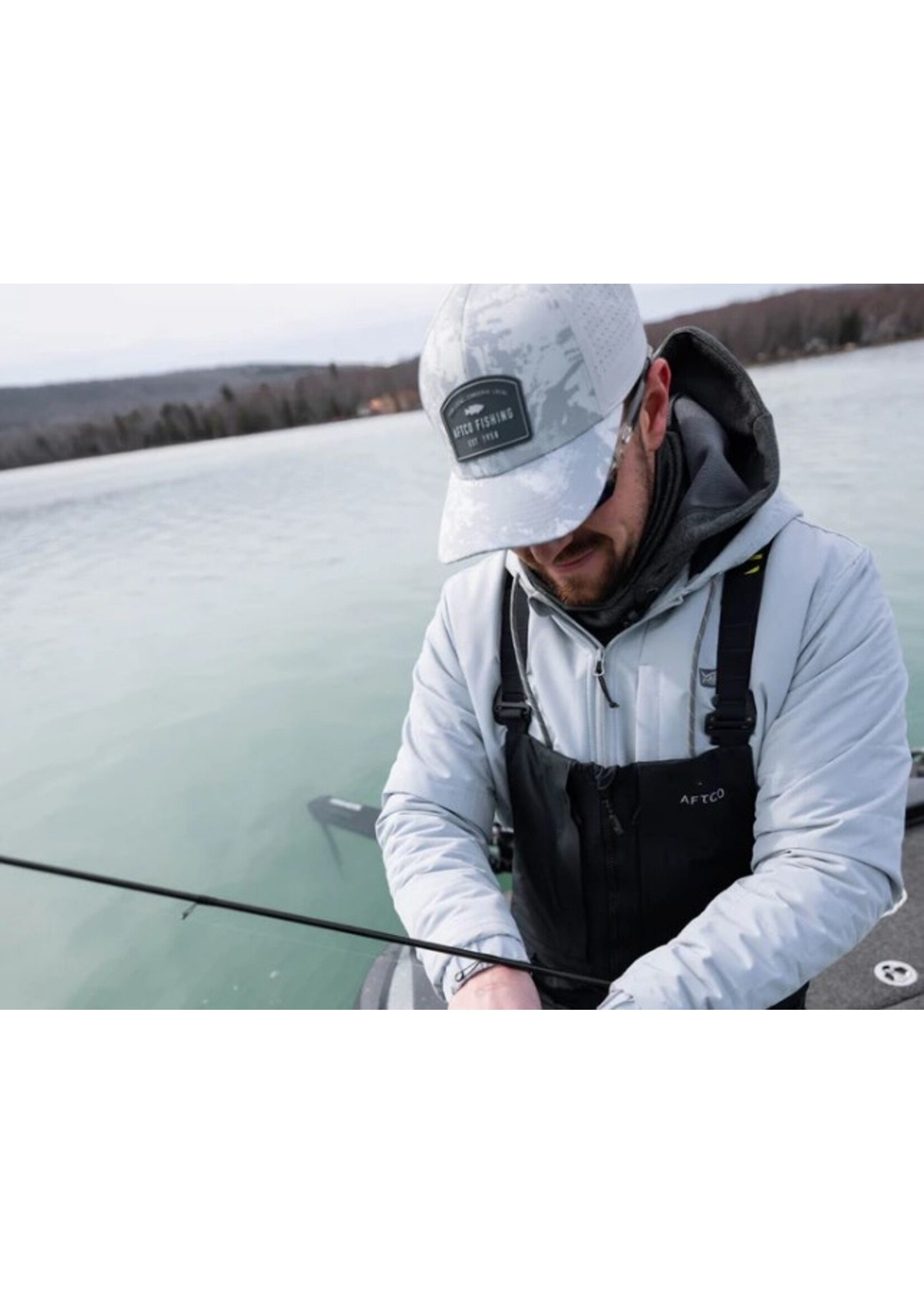 AFTCO Deuce Hat - Silver Storm Camo