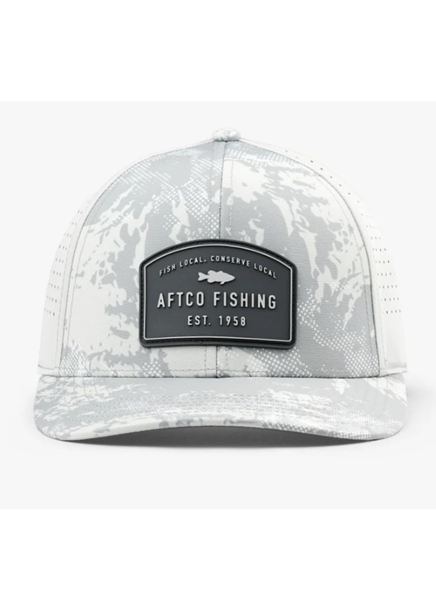 AFTCO Deuce Hat - Silver Storm Camo