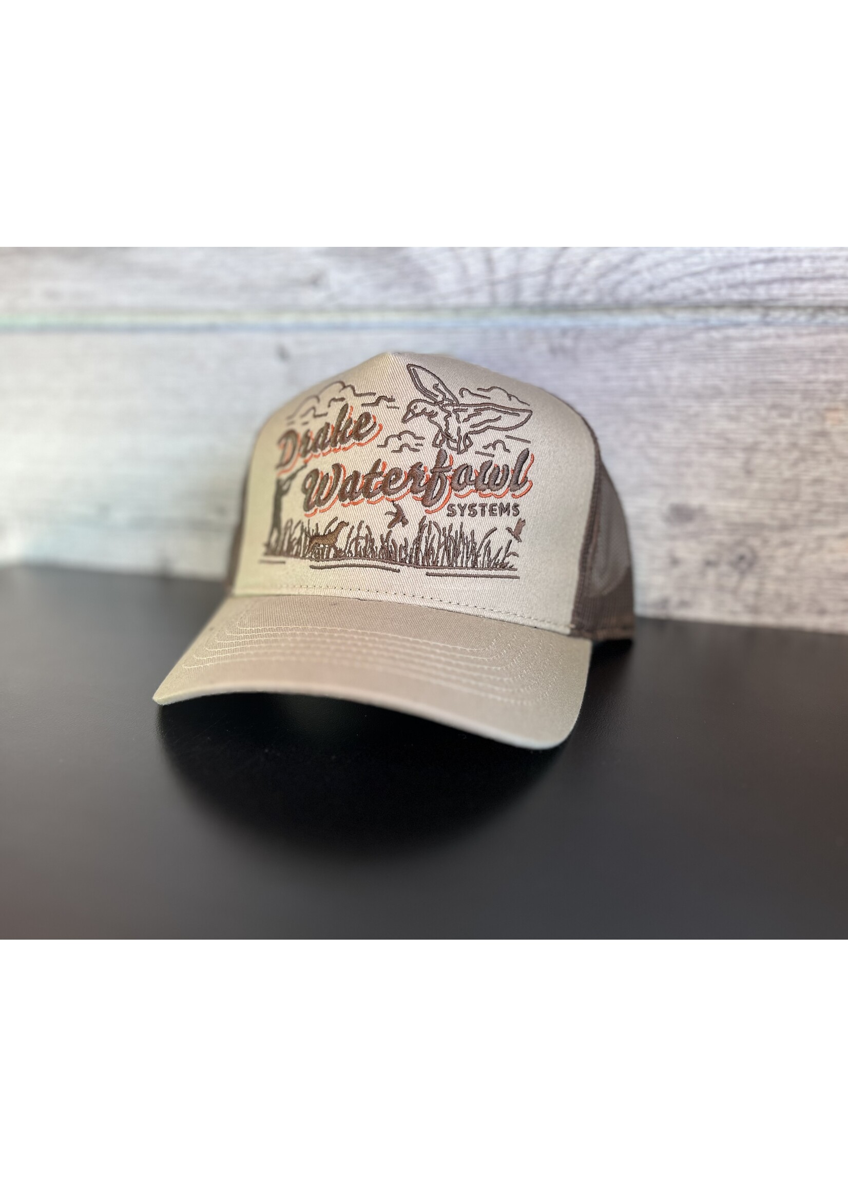 Drake Drake Retro Billboard Mesh Back Cap - Khaki