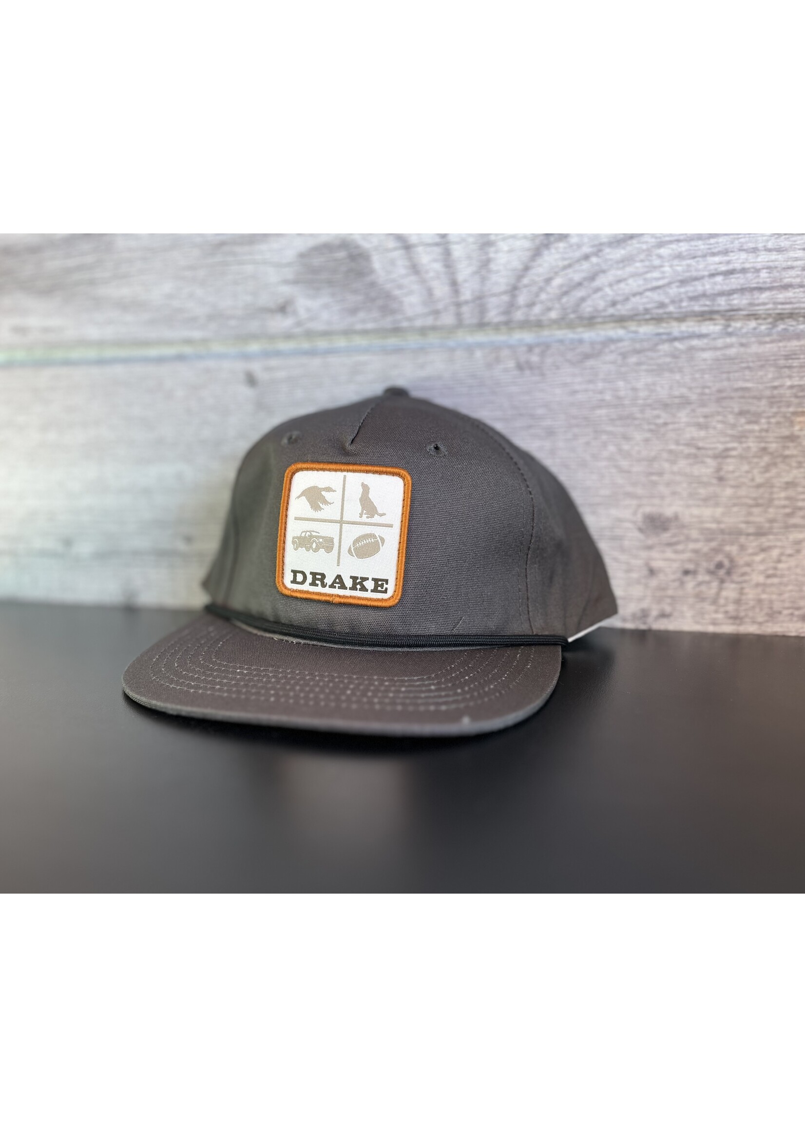 Drake Drake X Lost Hat DDTF Goat Rope Cap - Gunmetal