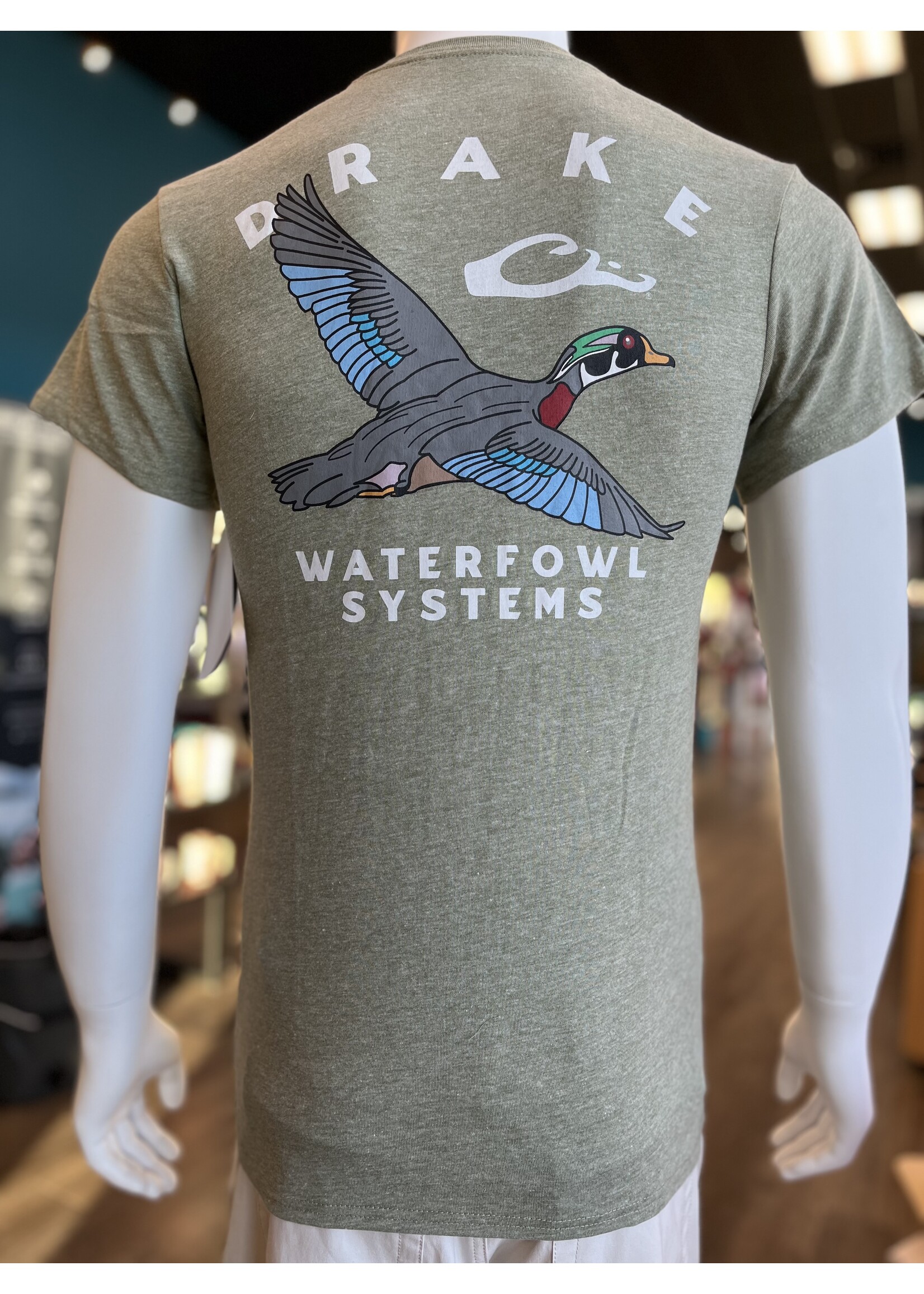 Drake Retro Wood Duck s/s Tee