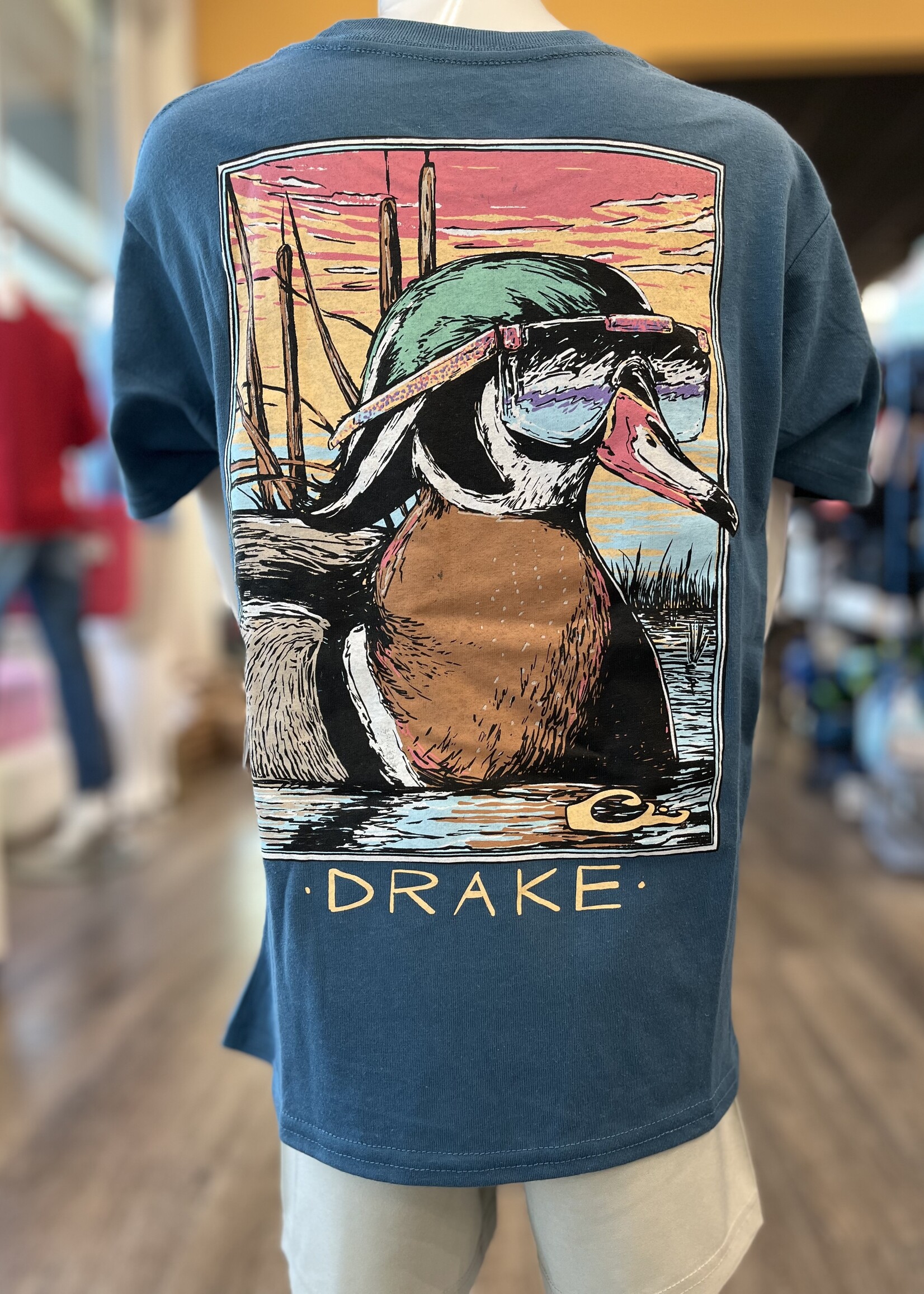 Drake Pop Art Wood Duck Sunglasses s/s Tee